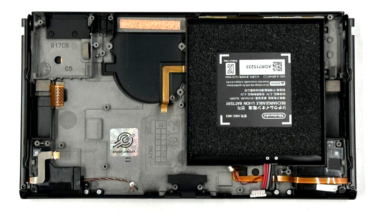 OEM Genuine Nintendo Switch OLED Battery Display Assembly – Good IF378-059-1