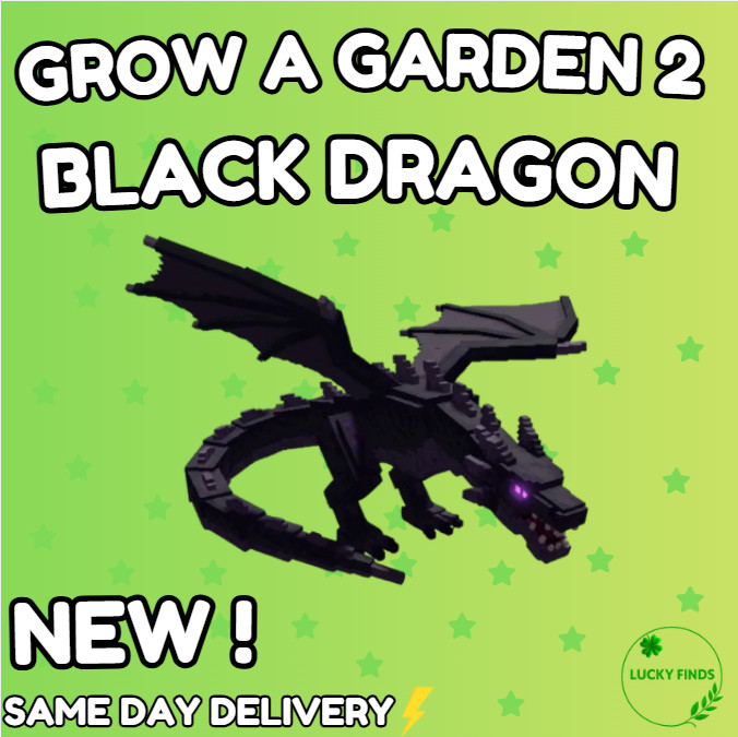 🔥Grow a Garden 2 Roblox✨New Black Dragon | Fast & Easy
