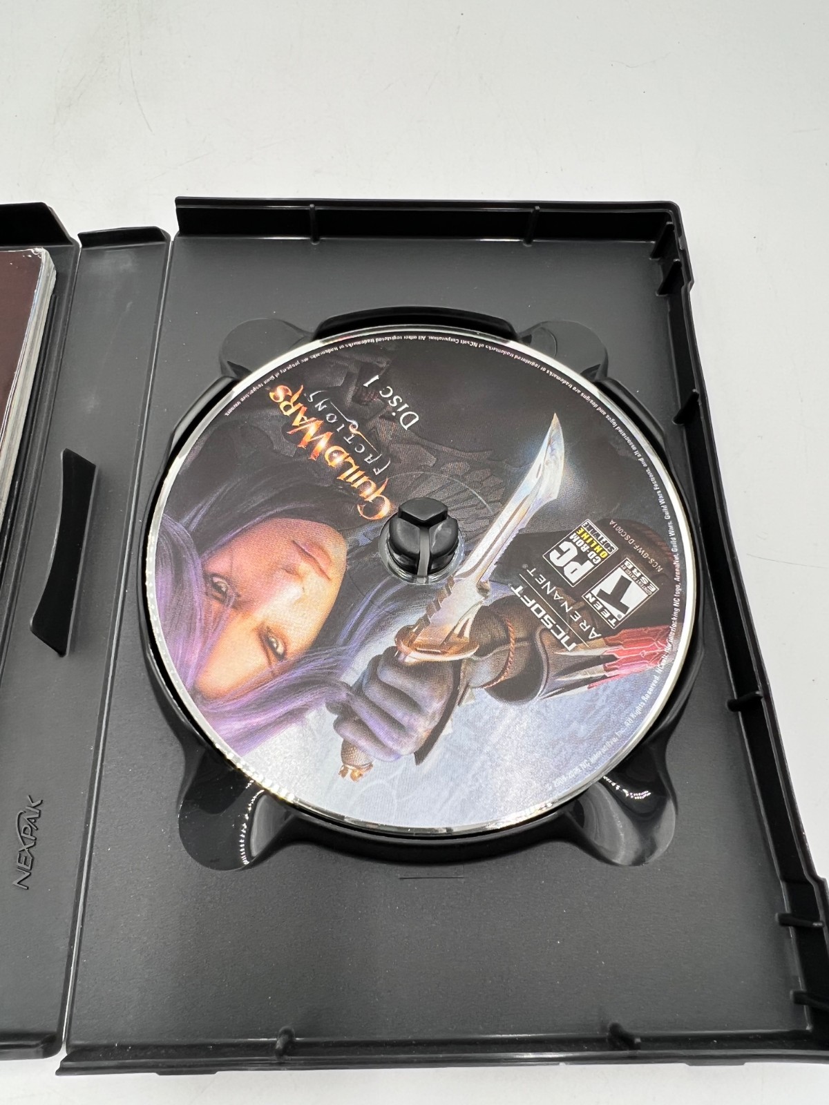 Guild Wars Factions PC Big Box Complete RPG Game NCSoft ArenaNet Vintage