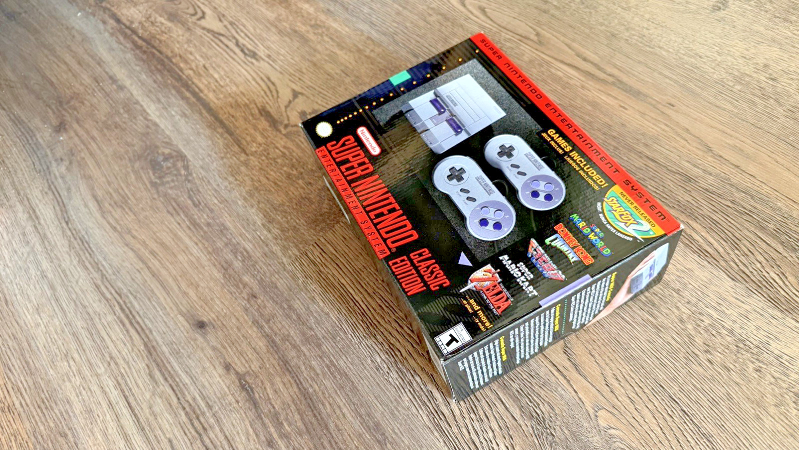 NEW -Authentic SNES Super Nintendo Classic Mini (video and receipt)