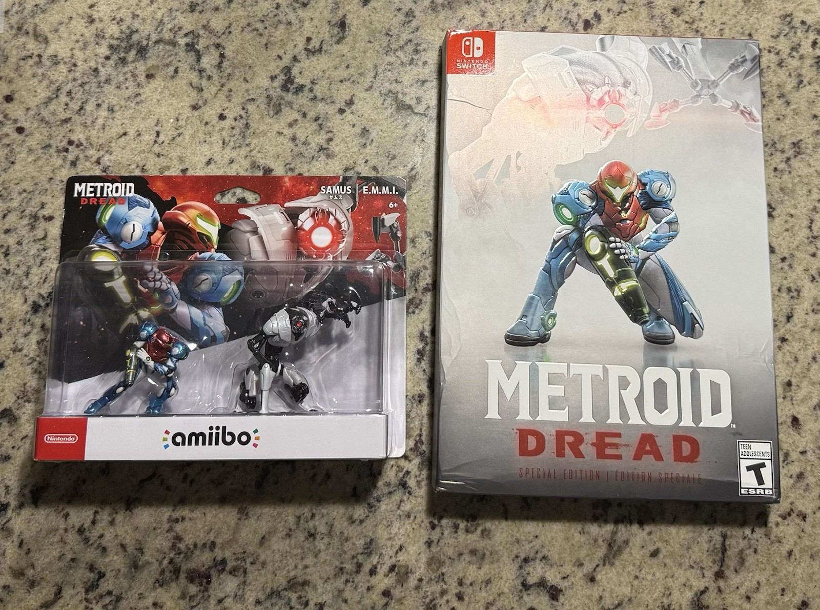 Metroid Dread: Special Edition & Samus E.M.M.I. Amiibo Nintendo Switch