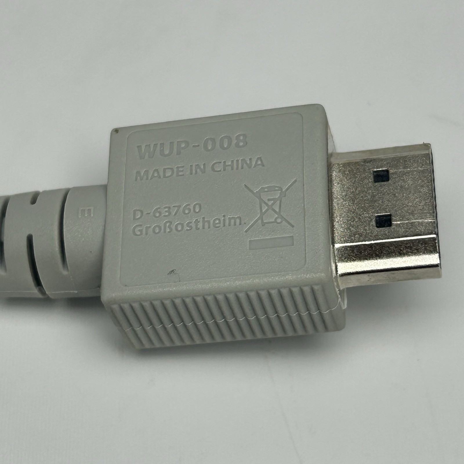 Nintendo Wii U/ Switch High Speed HDMI Cable WUP-008 Gray SEE PICS