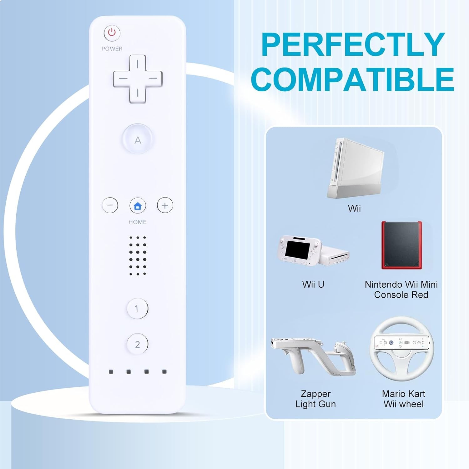 Remote Control with Built in Motion Plus For Wii/Wii U Remote