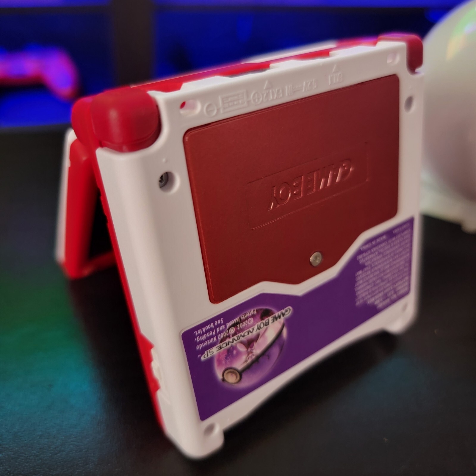 Nintendo Game Boy Advance SP AGS-001 Pokémon Pokeball Shell IPS Screen MOD