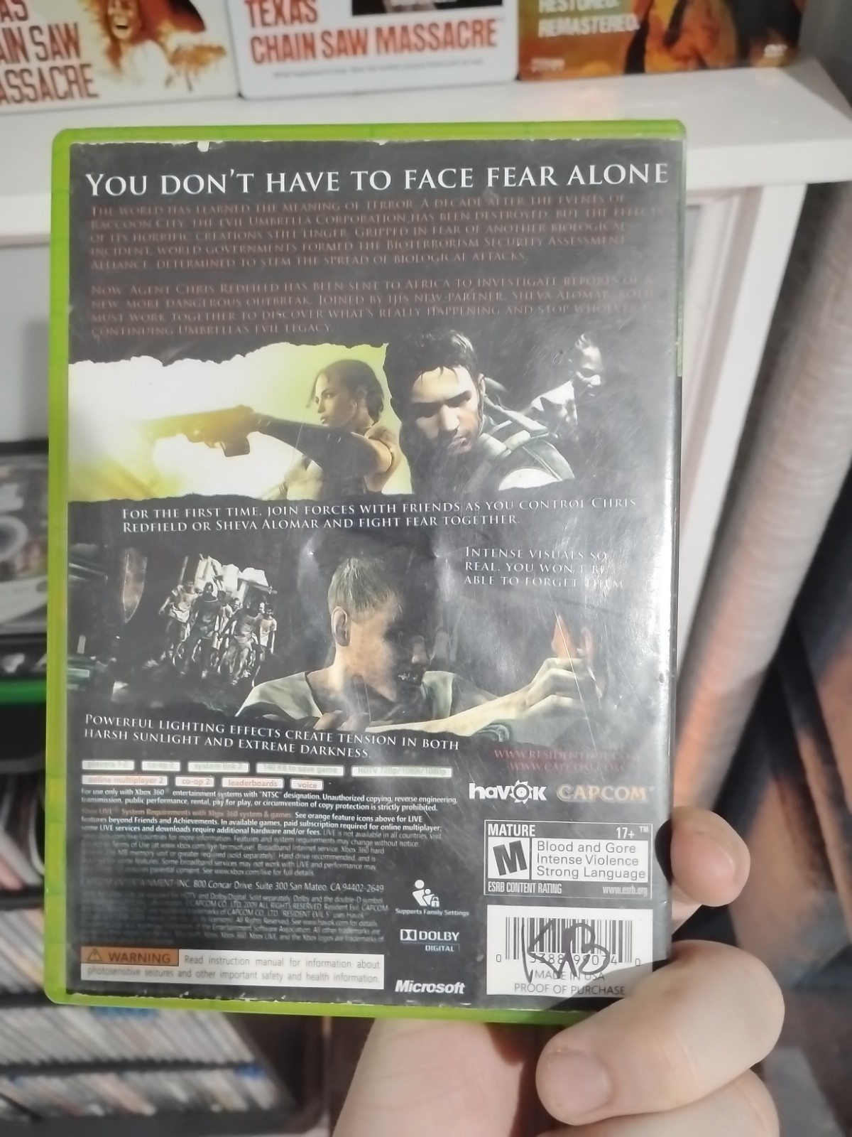 Resident Evil Lot For Xbox 360