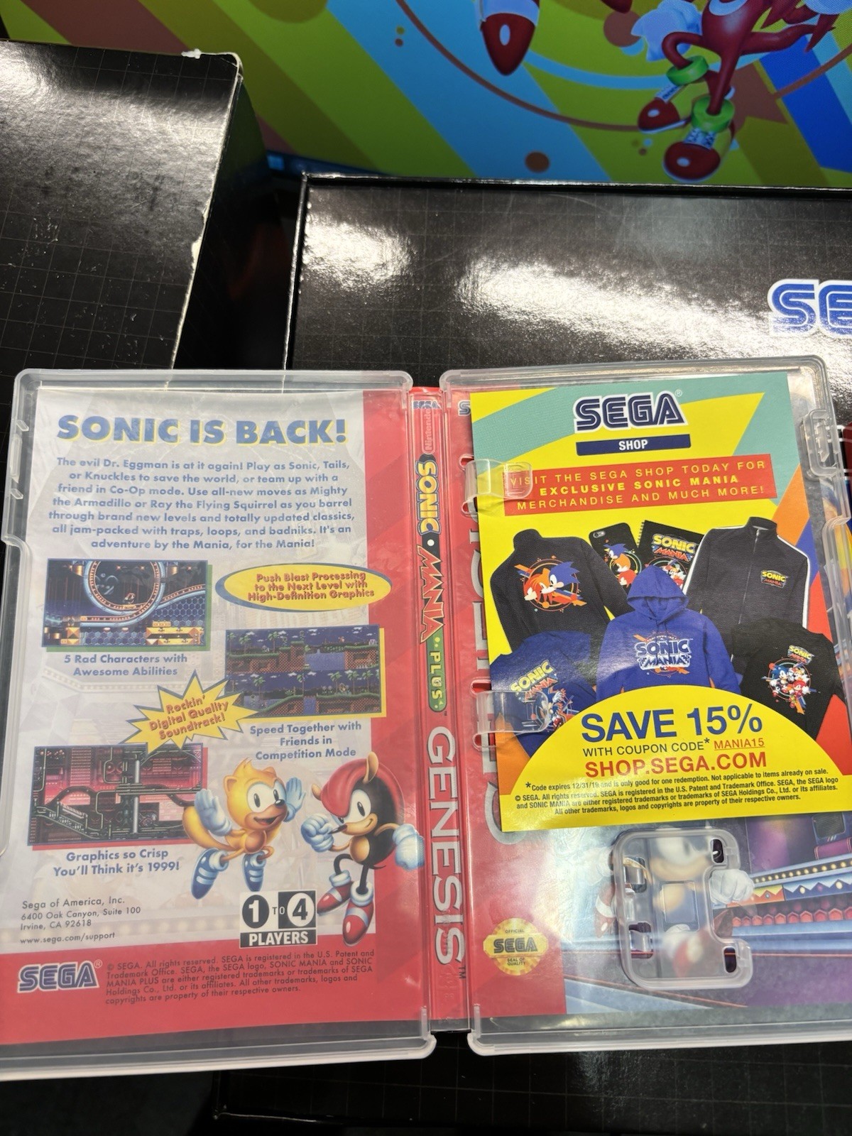 Sonic Mania Collector’s Edition + Sonic Mania Plus Bundle (Nintendo Switch)