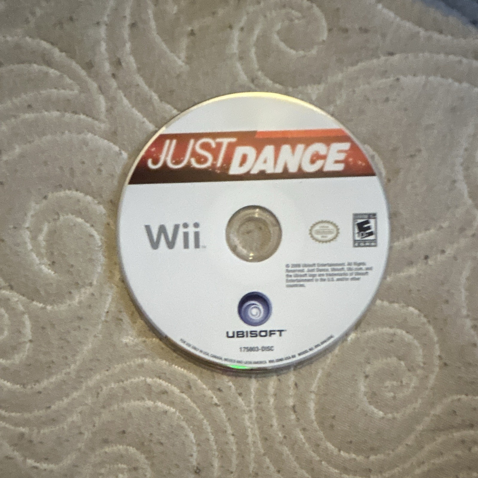Ubisoft Just Dance Just Dance Series Nintendo Wii w/ Case Disc Manual E10+ 2007
