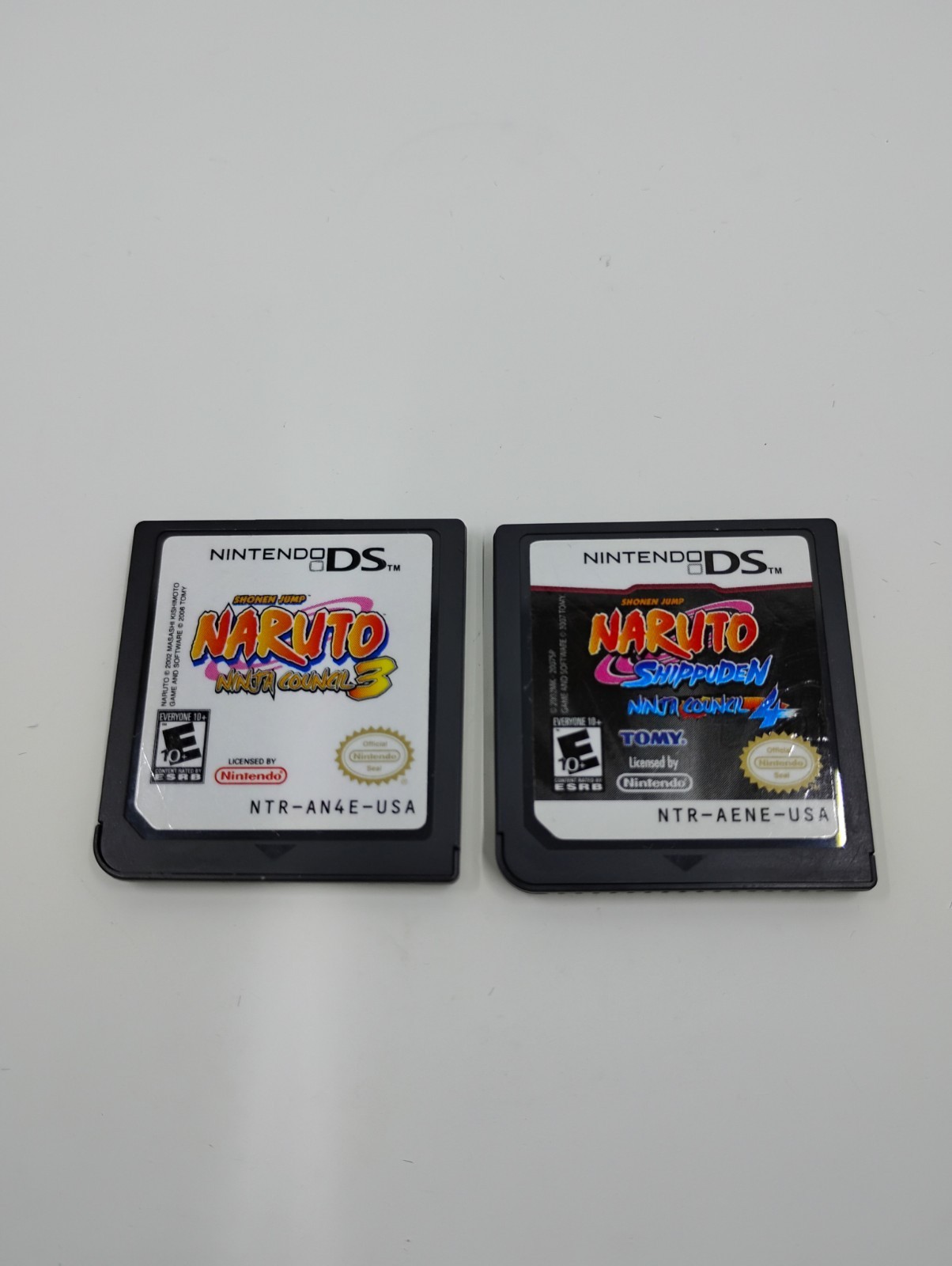 Naruto Ninja Council (3&4) DS Games Lot