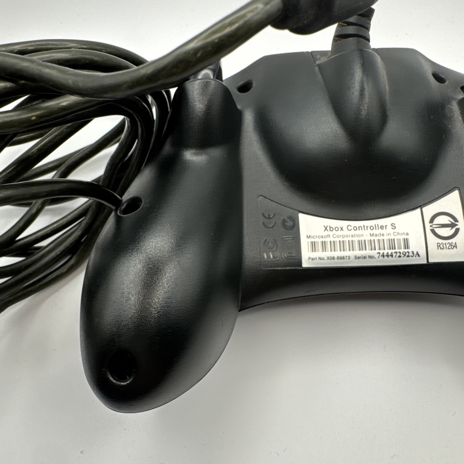 Microsoft Original Xbox Wired Controller (Type-S) – Black – X08-69873 *Read*