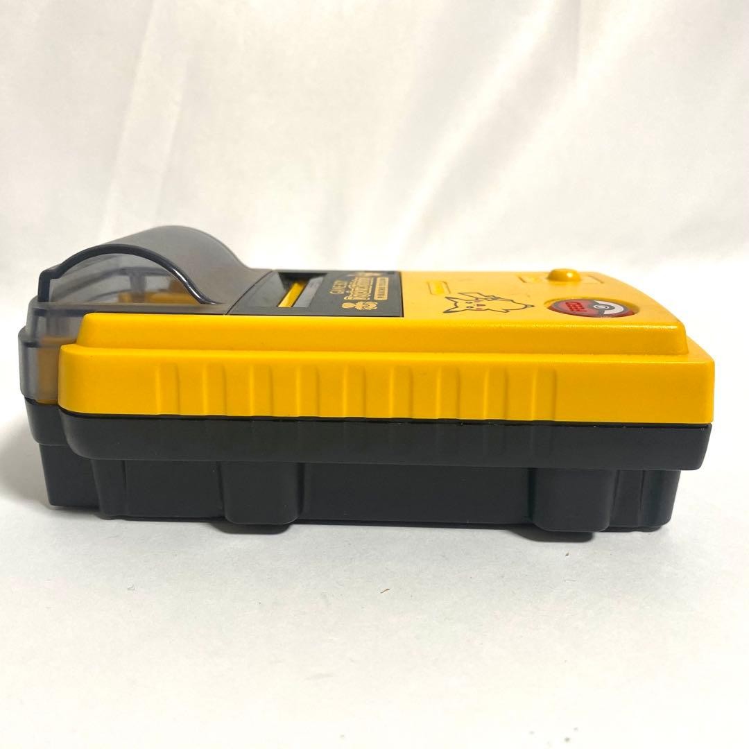 Nintendo Game Boy Pocket Printer Pikachu Yellow MGB-007 Only Power Checked Japan