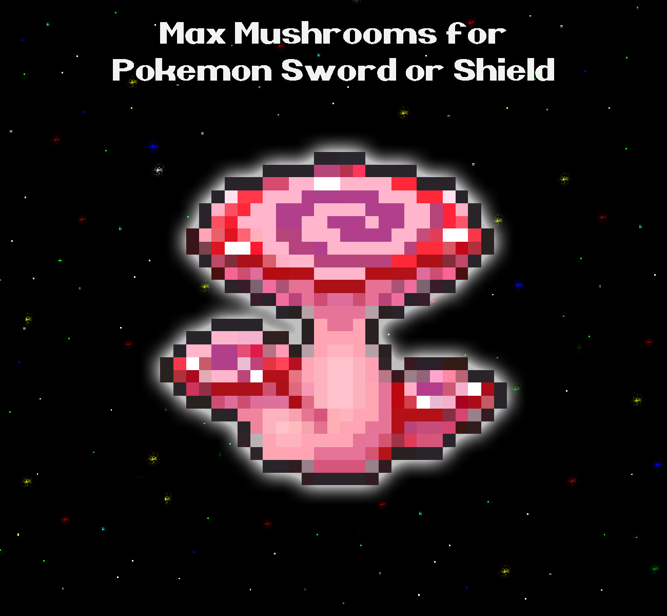 Max Mushrooms Mushroom – Gmax Gigantamax – Isle Of Armor – Pokemon Sword Shield