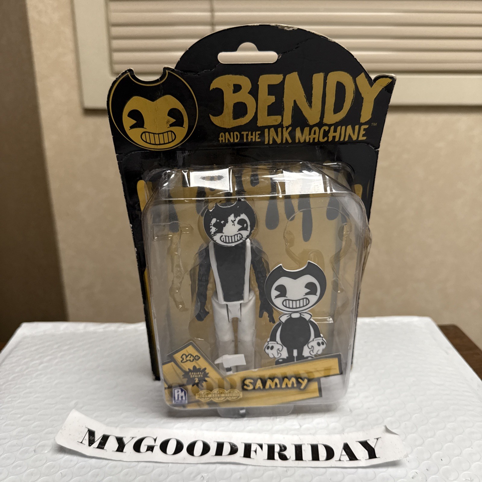 PhatMojo Bendy and the Ink Machine: Series 2-Sammy Action Figure NRFB, 2018- New