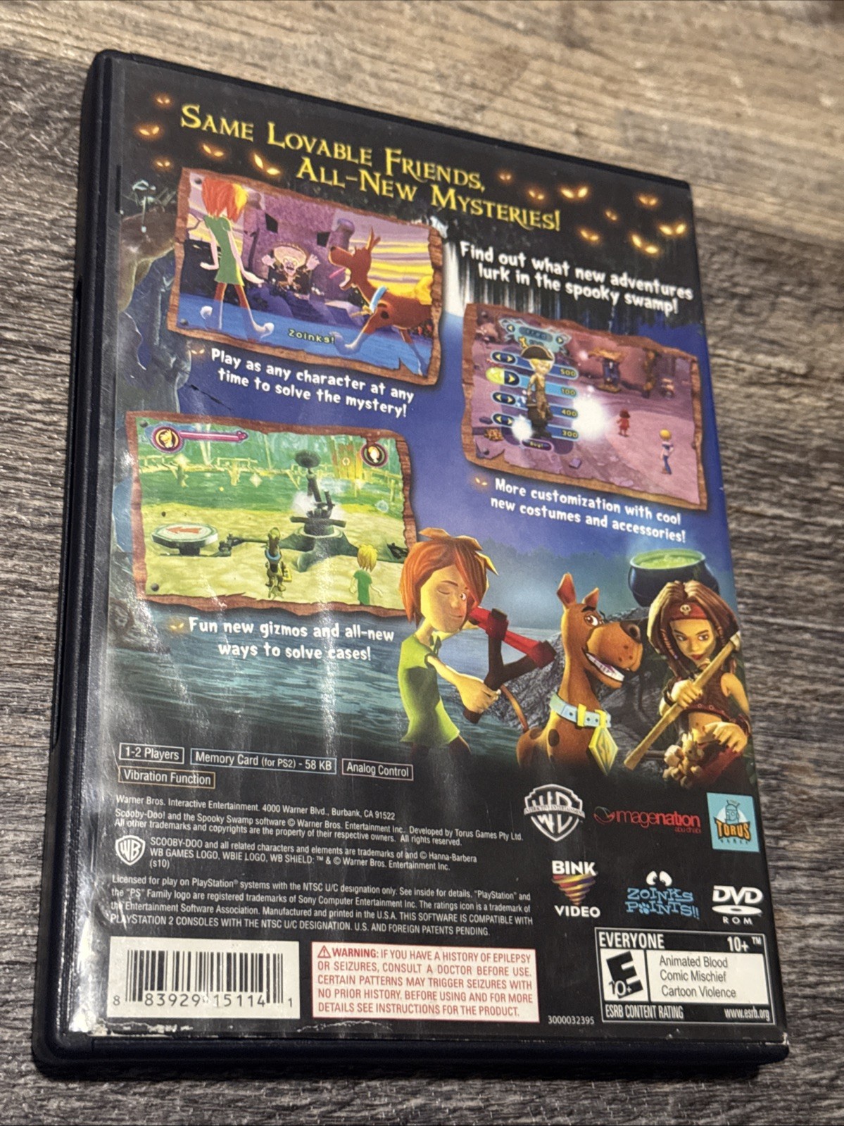 Scooby-Doo and the Spooky Swamp (Sony PlayStation 2, 2010) CIB COMPLETE PS2