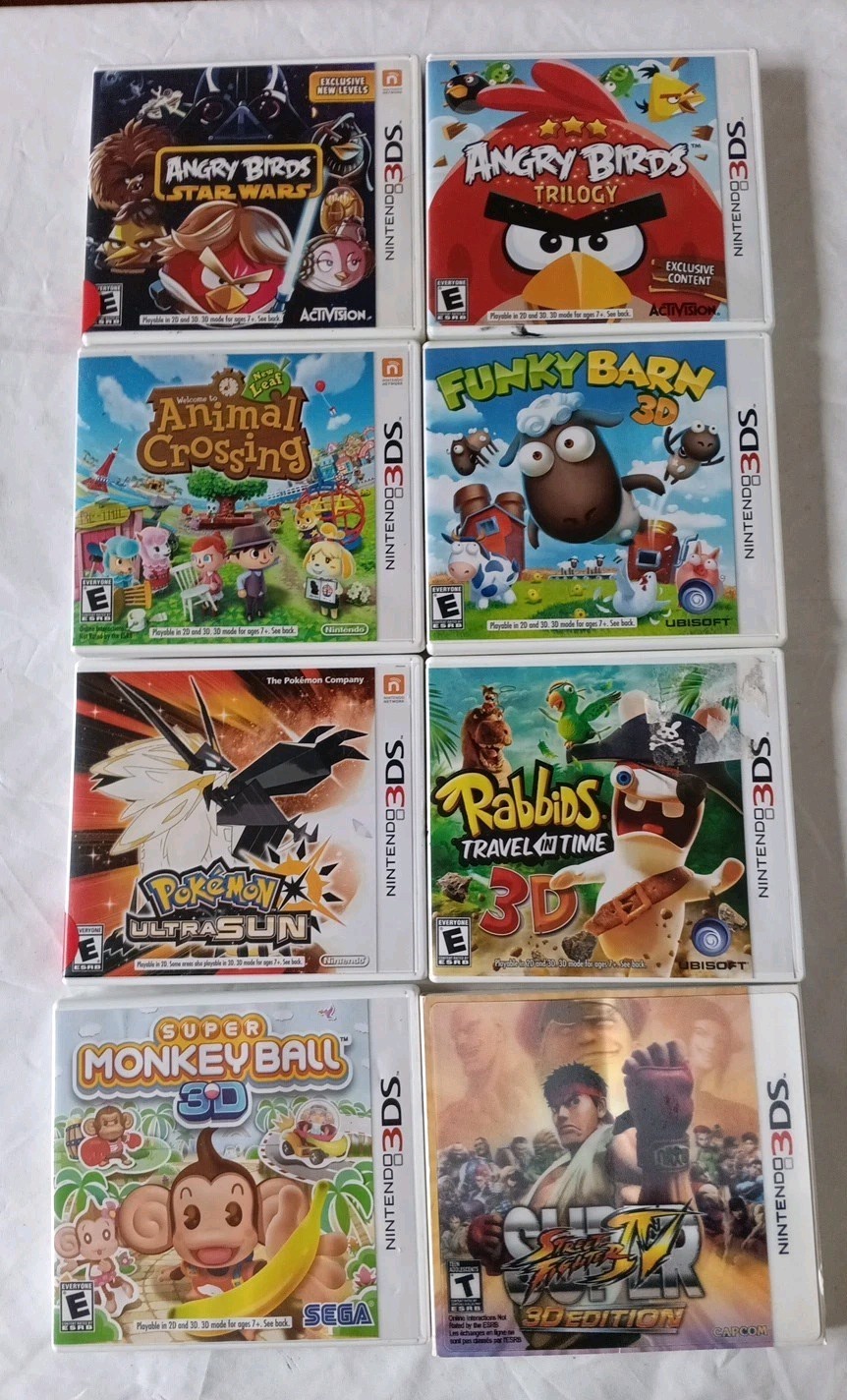 Nintendo 3DS Replacement Cover Art with CASE only