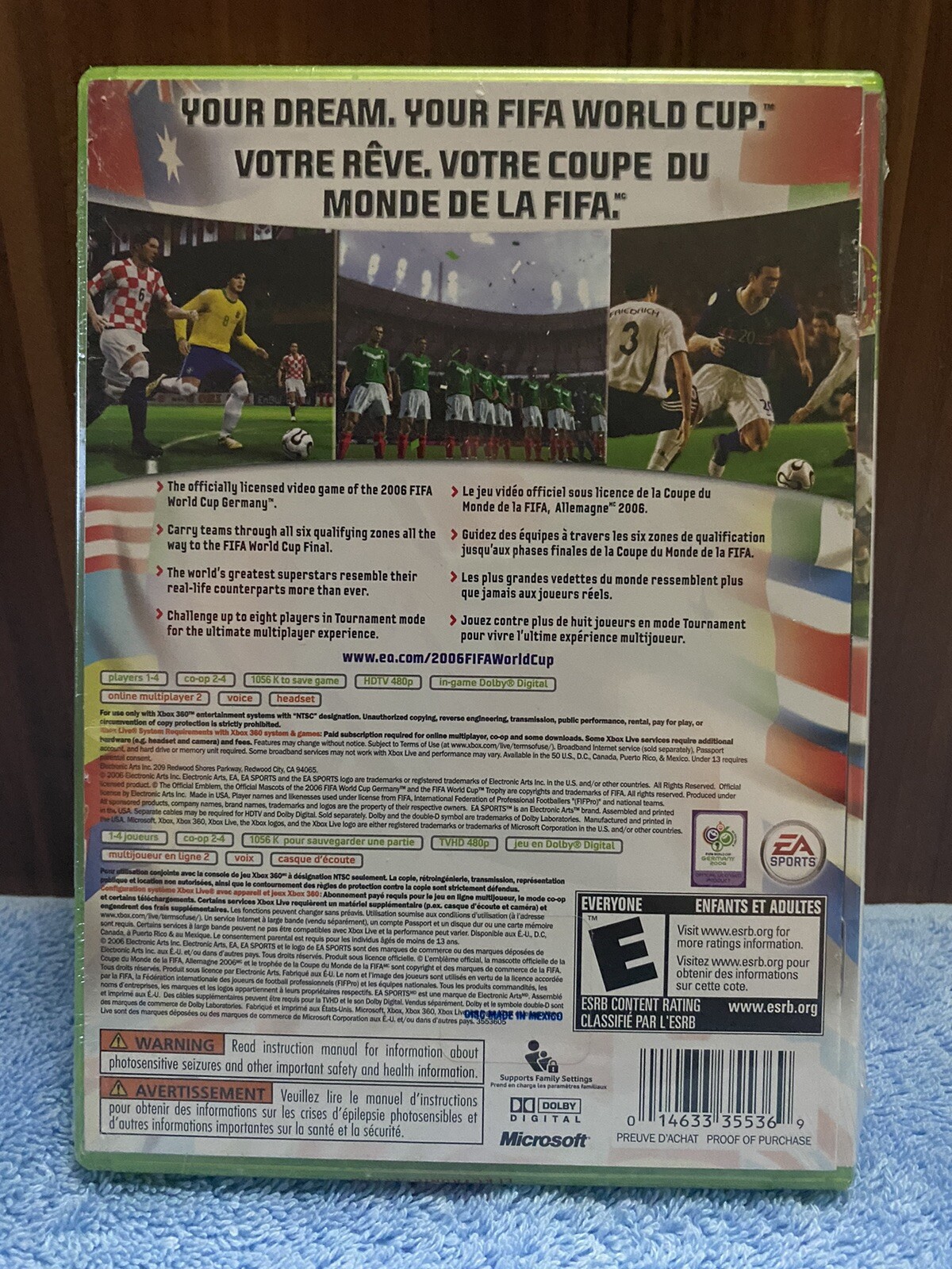 FIFA World Cup Germany 2006 XBOX 360 Brand NEW Factory SEALED