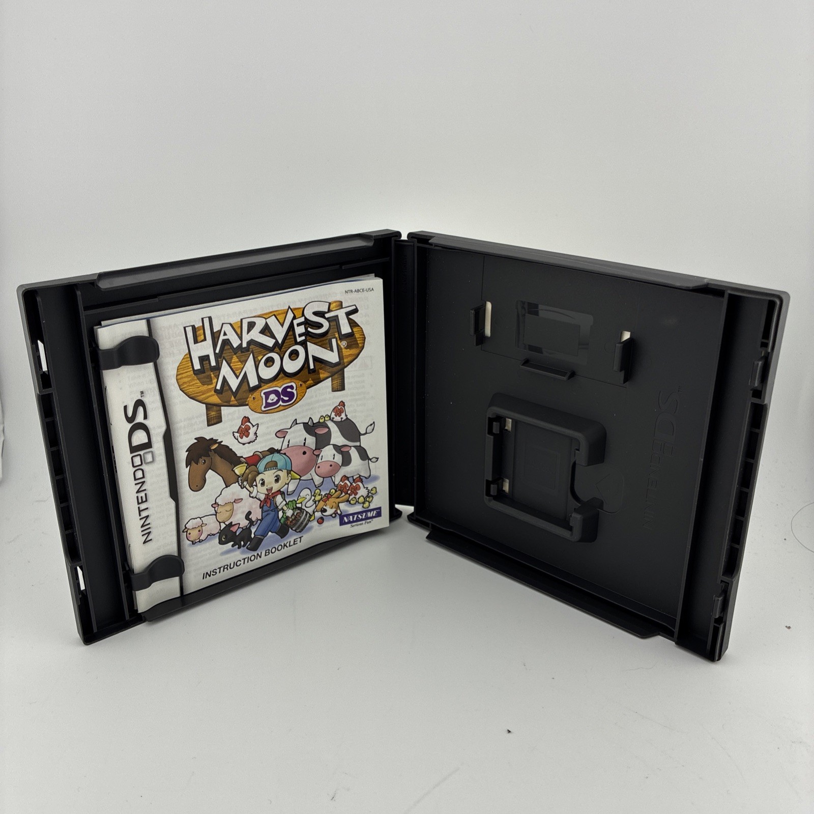 Harvest Moon Nintendo DS Case & Manual W/ Reg Card No Cartridge OEM Authentic