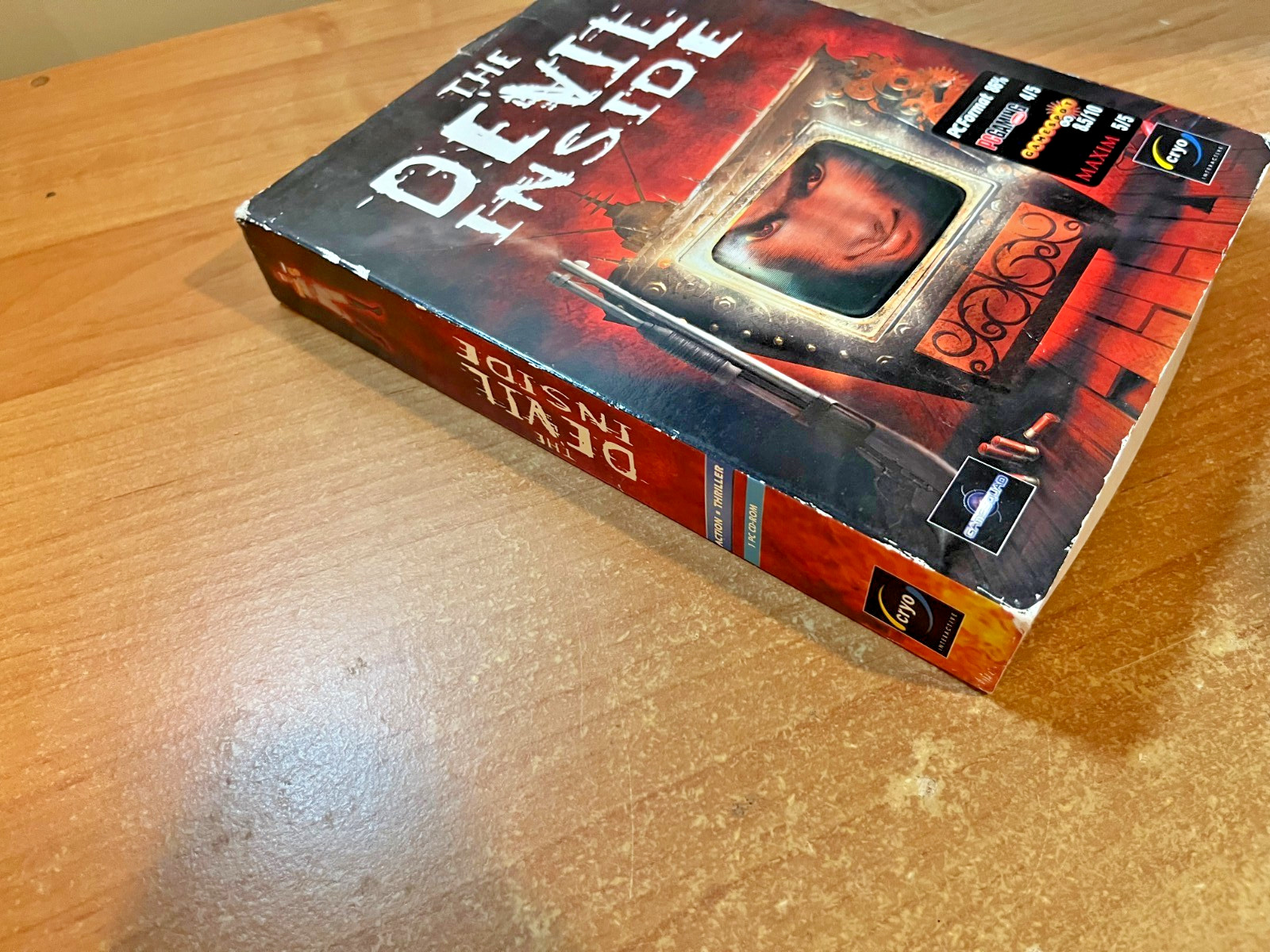 The Devil Inside PC Big Box Cryo 2000 Horror Action Adventure CIB