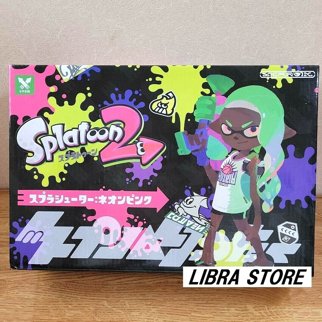 RARE Splatoon Water Gun Splashooter Neon Pink Exclusive to JAPAN