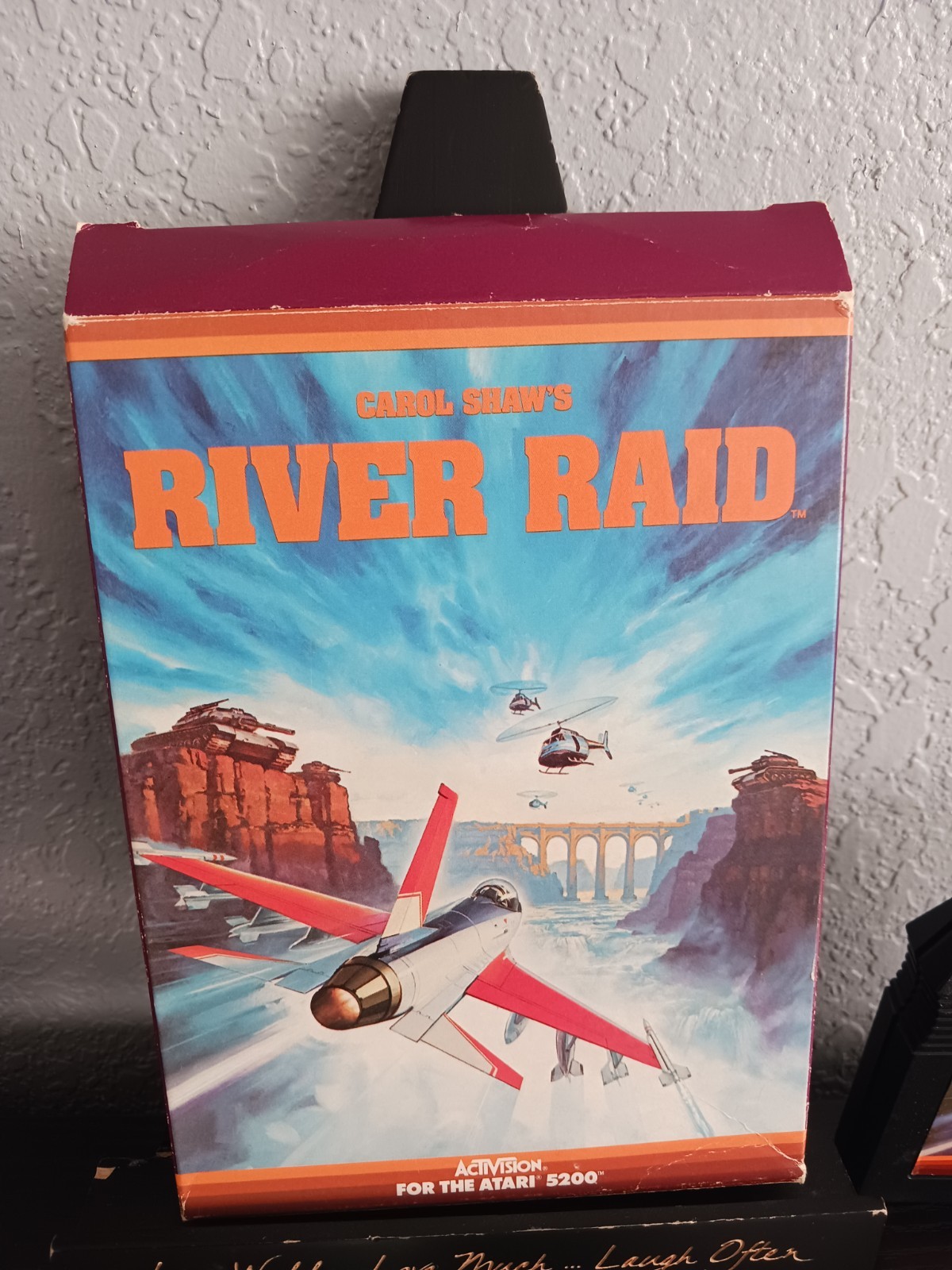 Carol Shaw’s River Raid Atari 5200 Activision W/ Catalog 1983 Vintage Tested