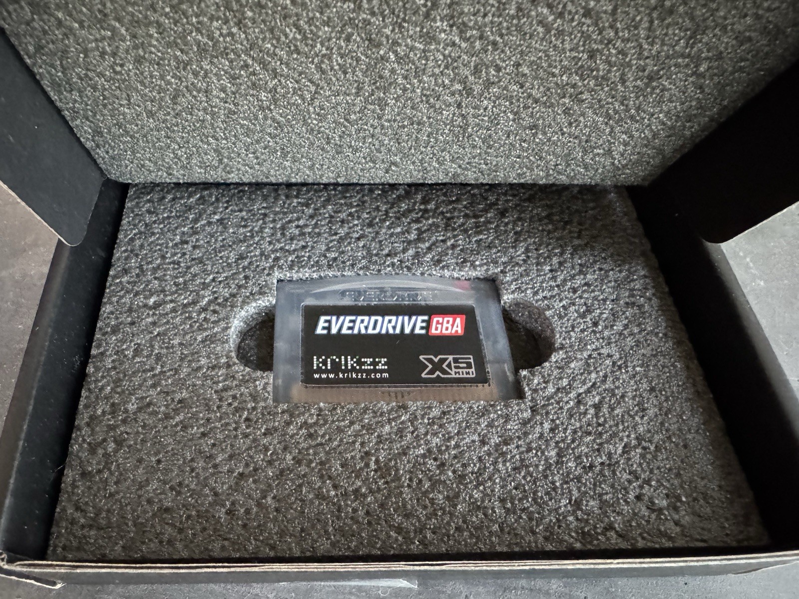 EverDrive GBA Mini Game Boy Advance Flashcart by Krikzz X5 w 32GB Sandisk