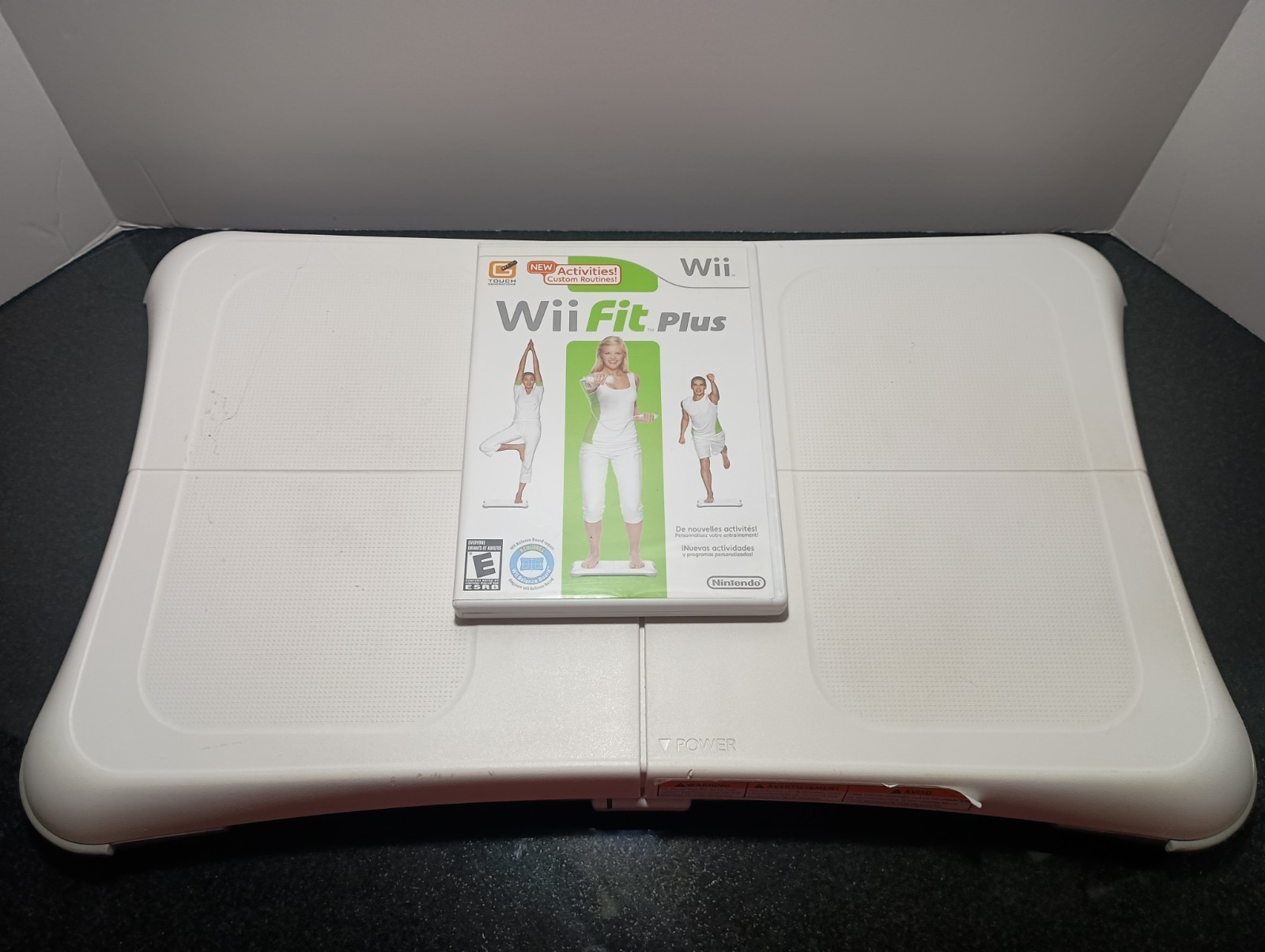 Nintendo Wii Fit Balance Board with Wii Fit Plus Video Game