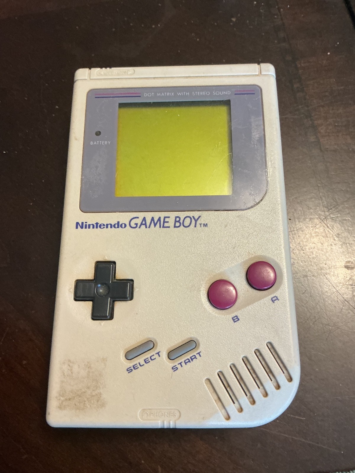 1989 Nintendo Game Boy Handheld System Gray – Tested And Works