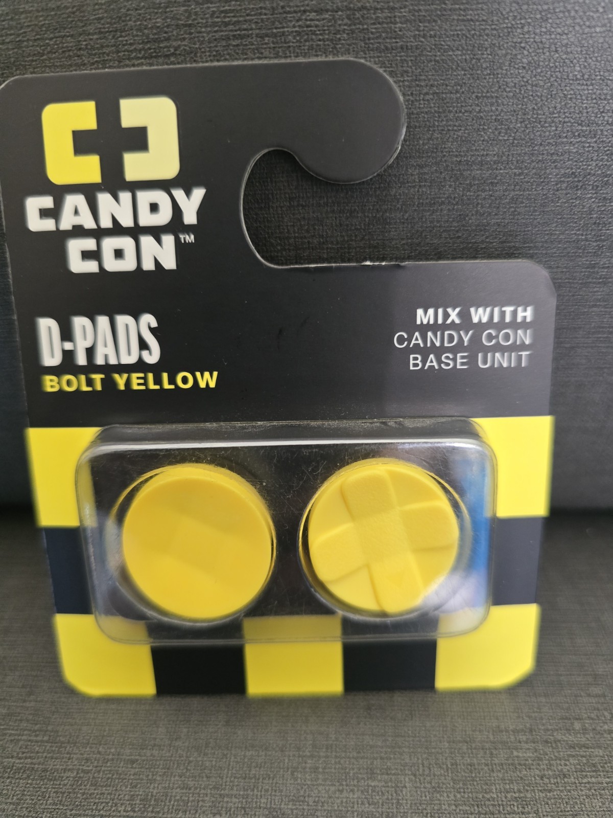 Candy Con Controller D-Pads Bolt Yellow