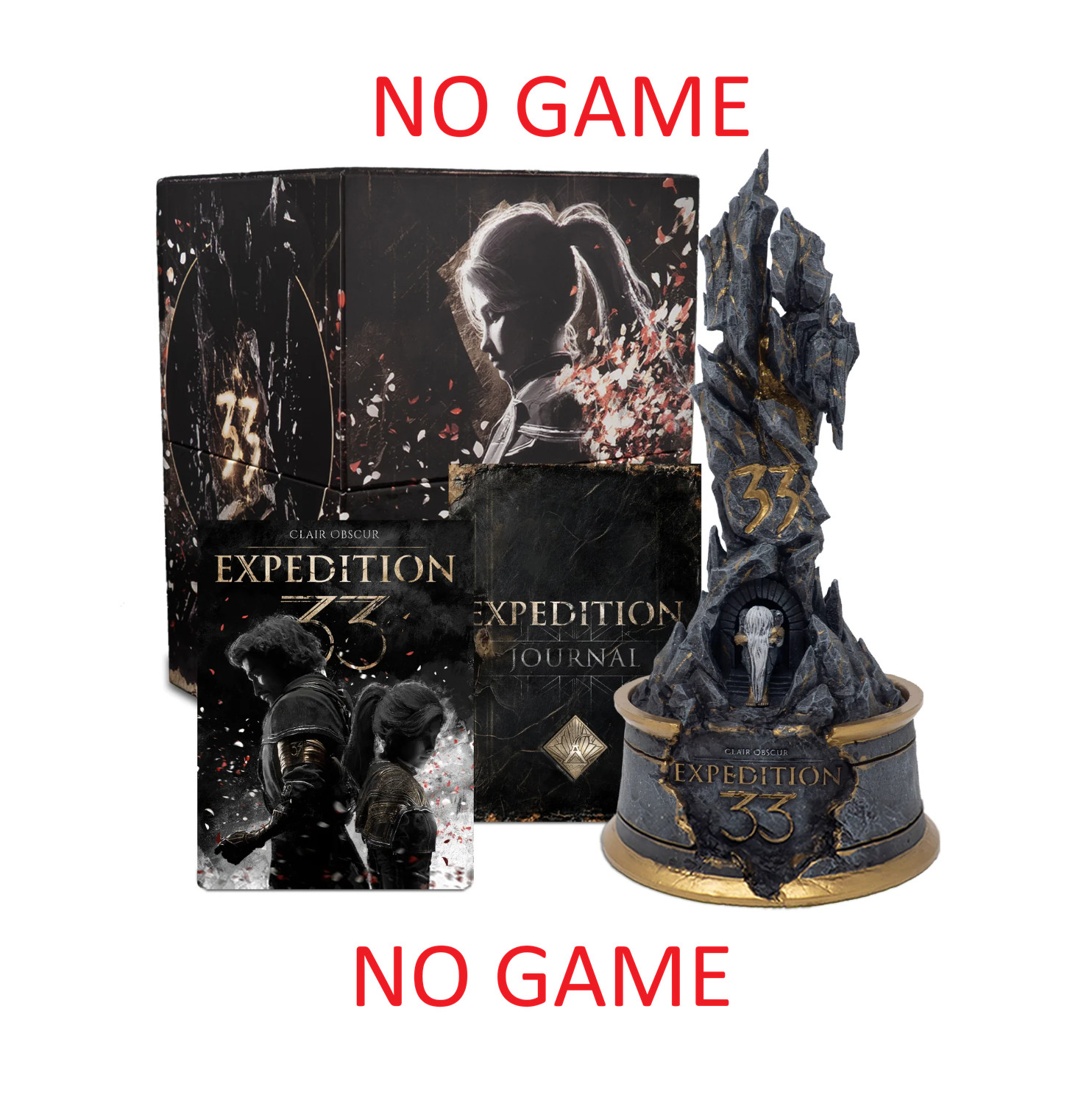 Clair Obscur Expedition 33 Monolith Collector’s Edition Set Music Box Statue