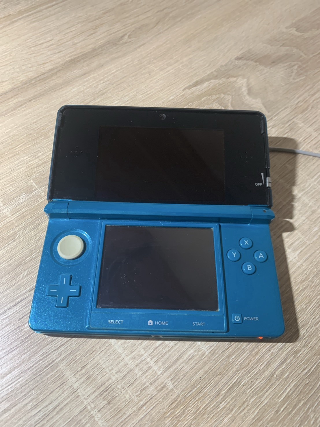 1387 Nintendo 3DS Aqua Blue Normal TESTED