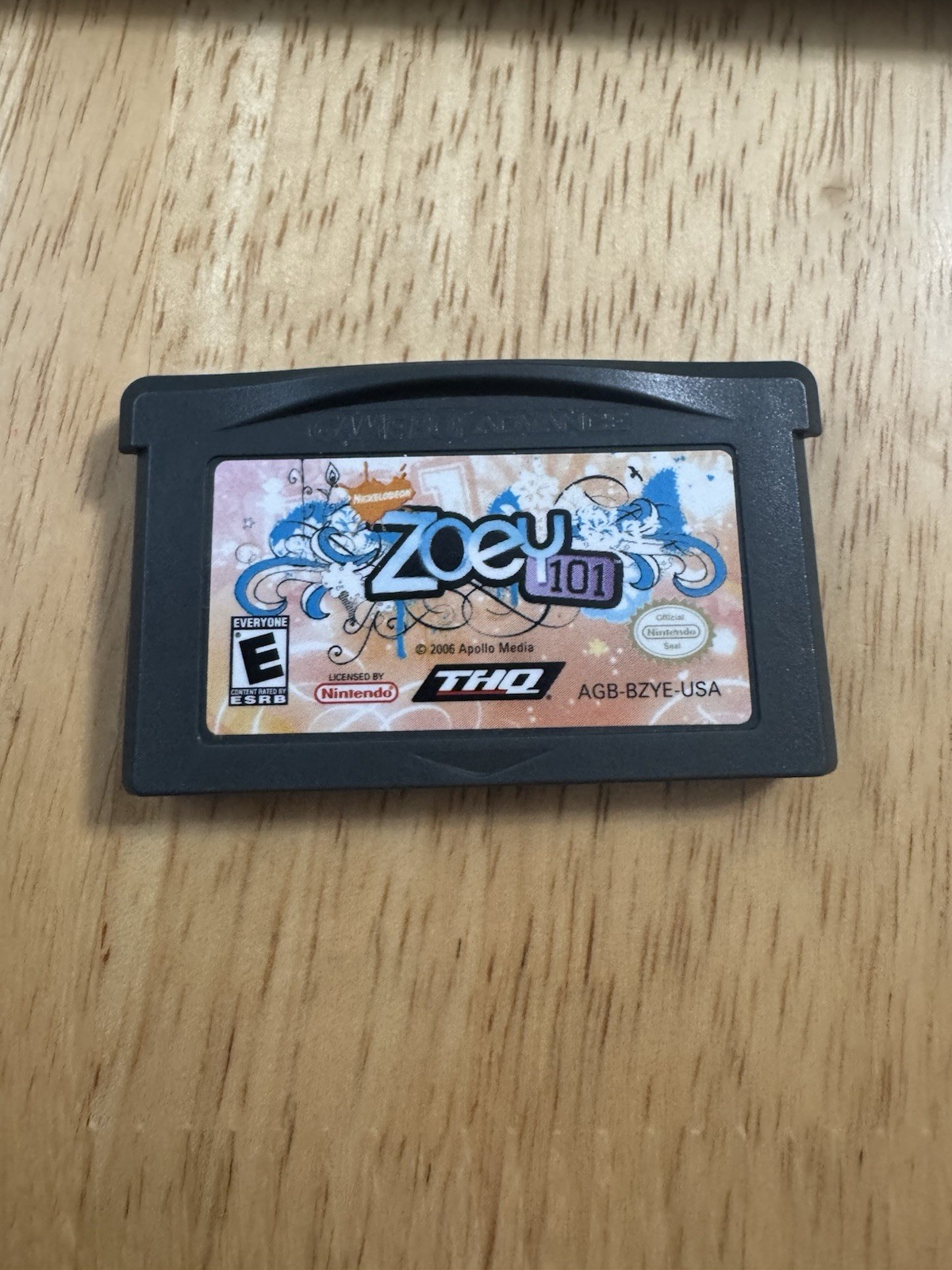 Zoey 101 (Nintendo Game Boy Advance, 2007)- Untested But Free Returns