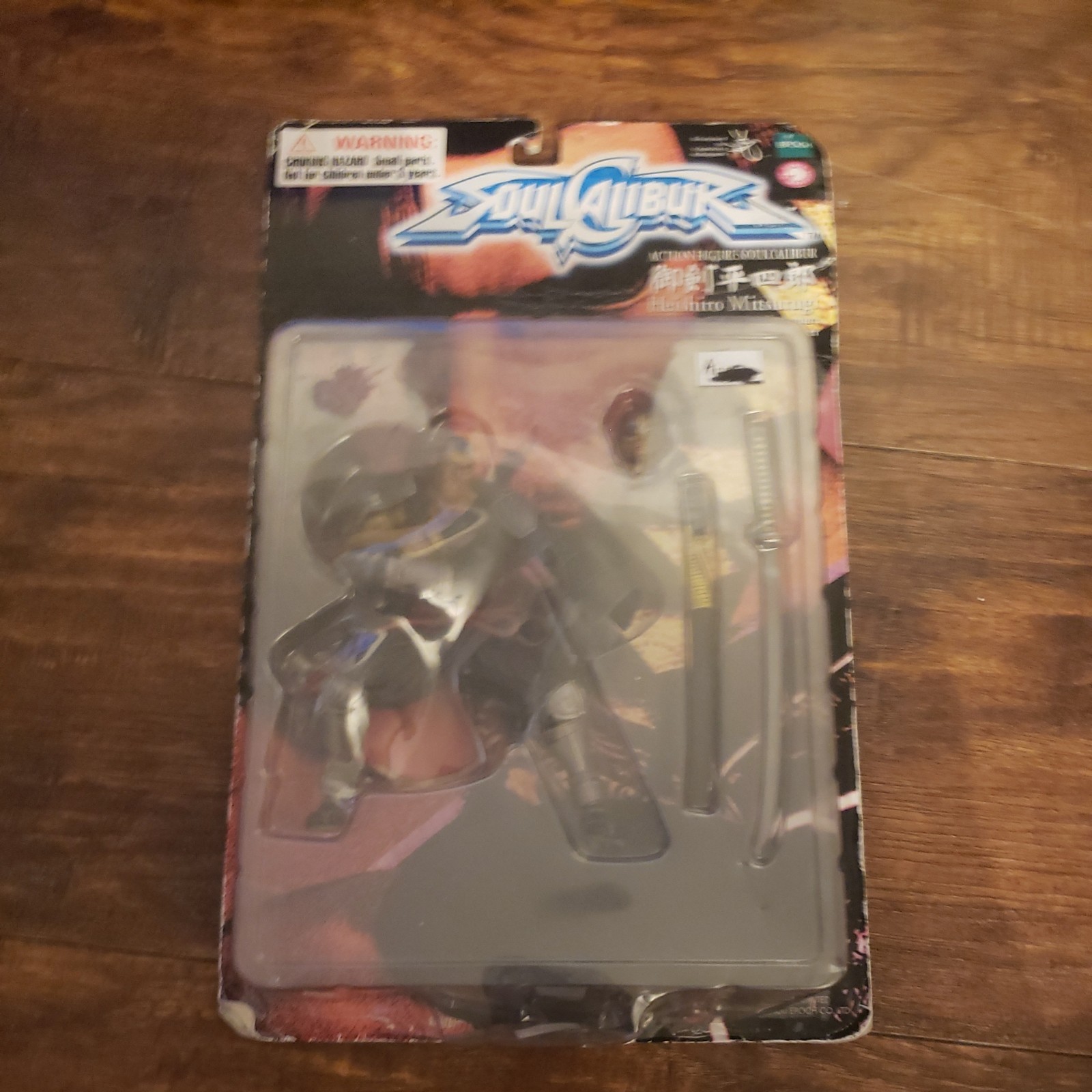 Vintage 2000 Soul Calibur Heishiro Mitsurugi Action Figure 1/12 Namco Epoch New
