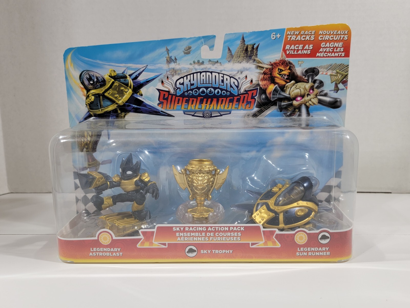 Skylanders Superchargers Sky Racing Action Pack Legendary Astroblast Sunrunner