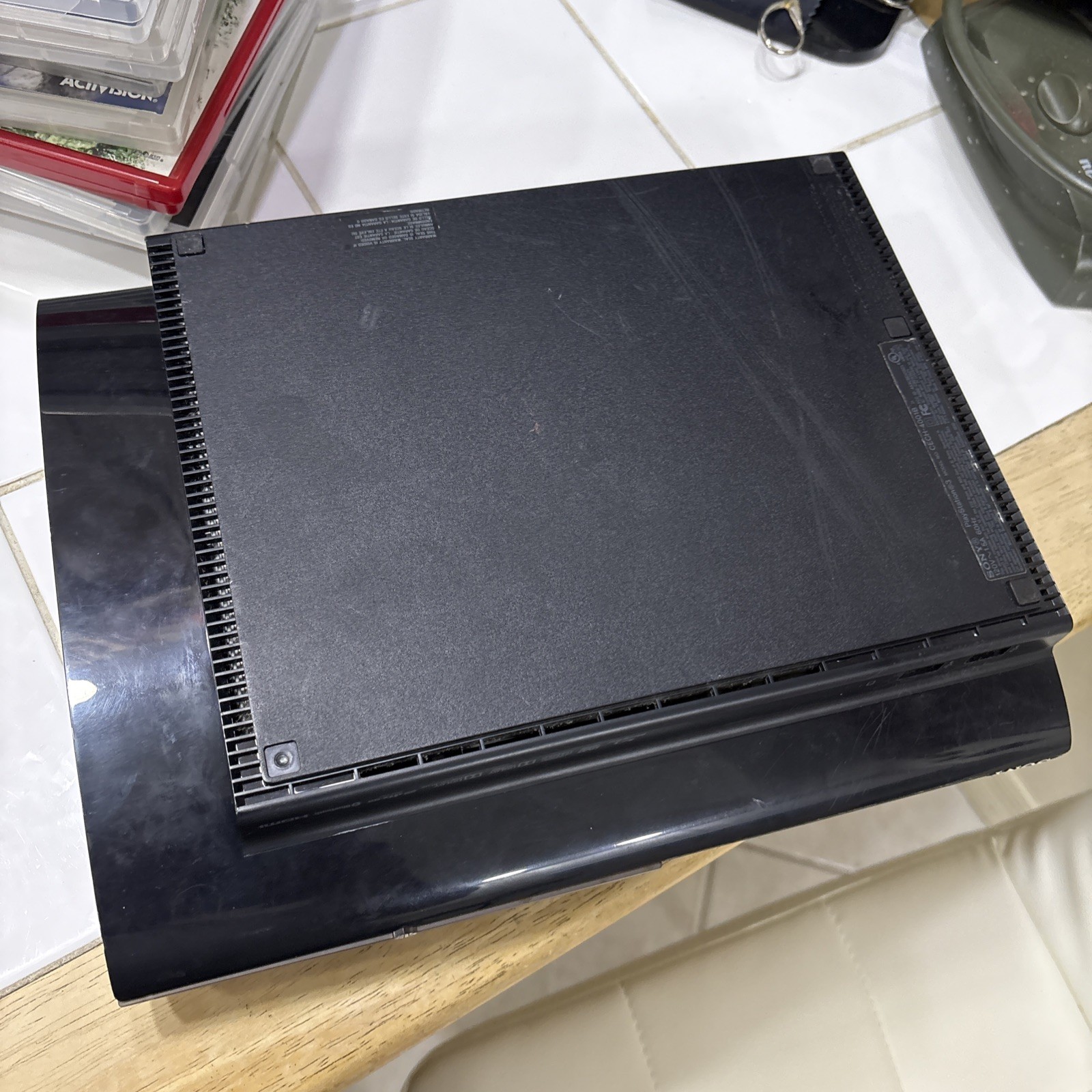 PS3 Super Slim 250GB Console Bundle CECH-4001B w/Controller And Bundle Games