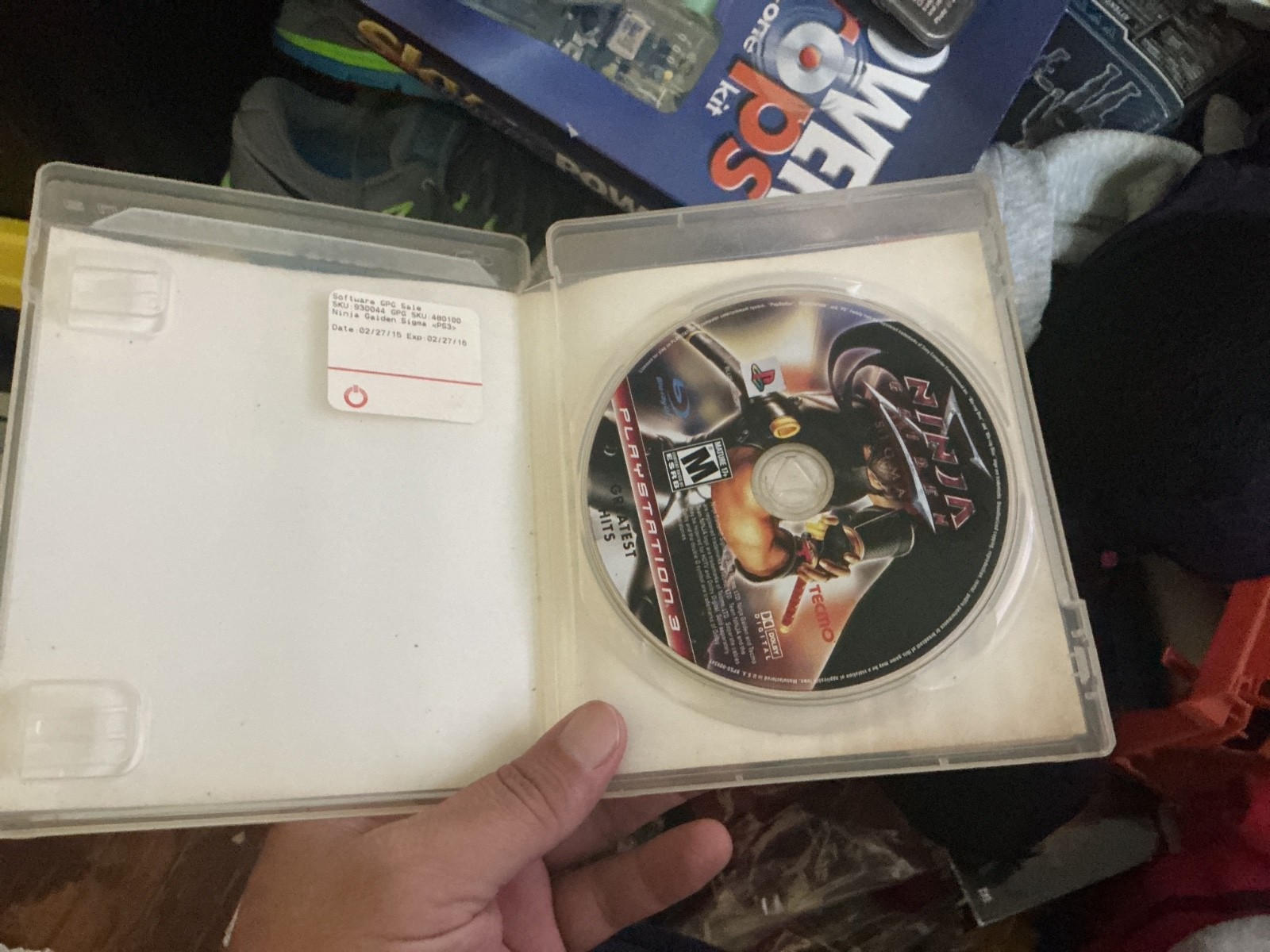 Ninja Gaiden Sigma PlayStation 3 no manual