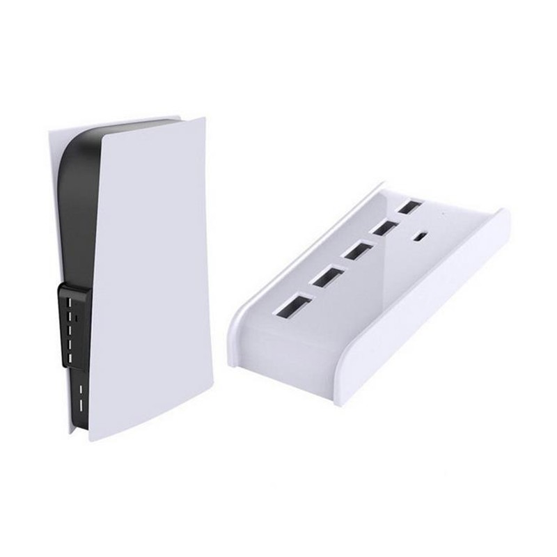 ABS 6-Port Extend USB Hub Adapter Splitter For Sony PS5 PS4 Pro Game Console