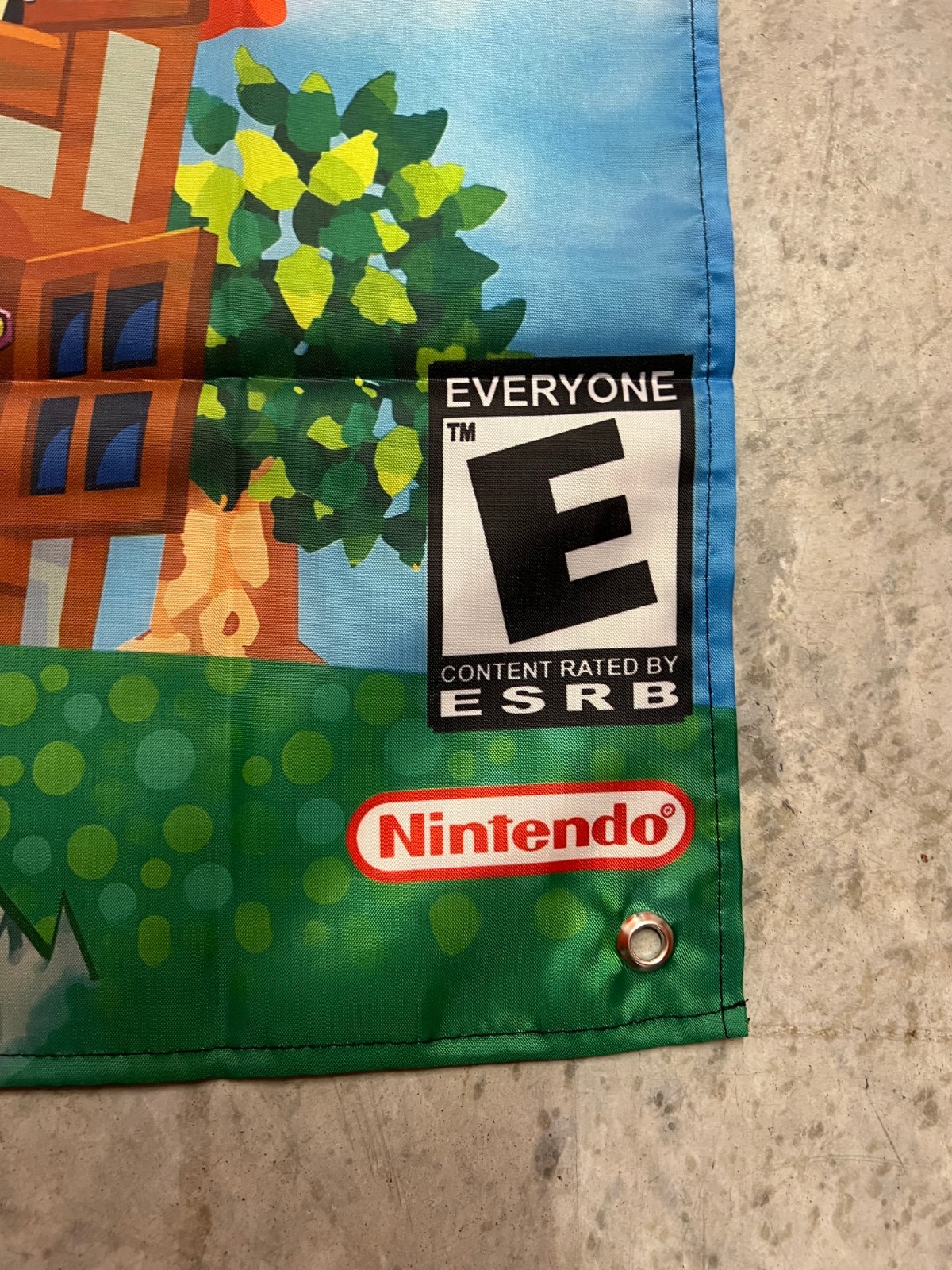 Animal Crossing Wall Flag Banner Tapestry 2 x 3 Ft, Gamecube