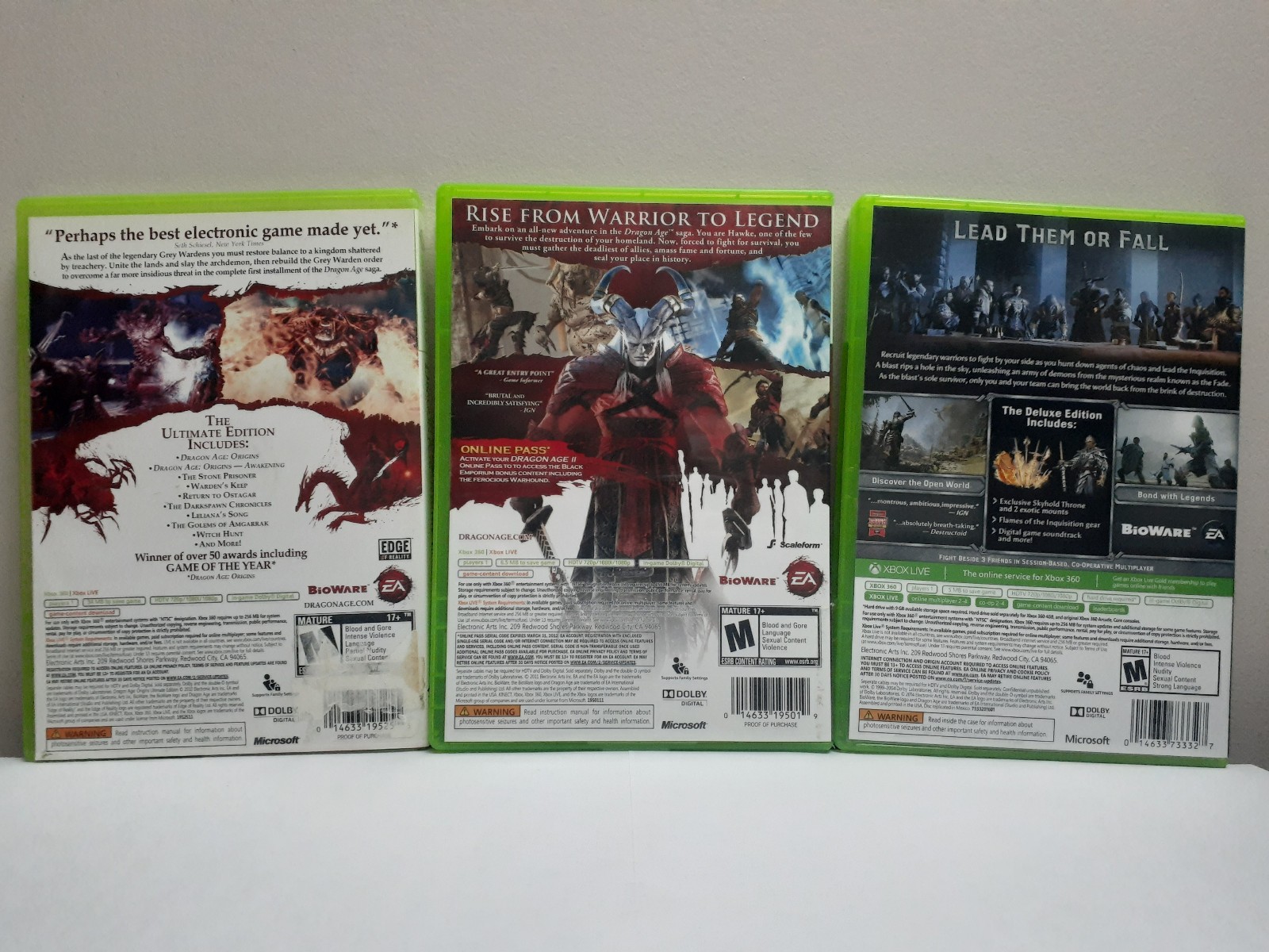 Dragon Age Trilogy