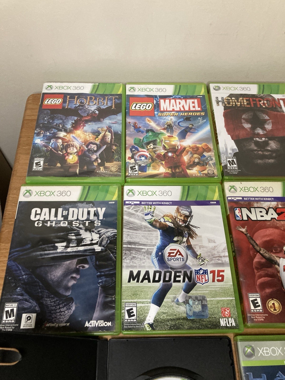 Lot Of 15 Xbox 360 Video Games Tested And Working, Only 4 Complete With Manual !
