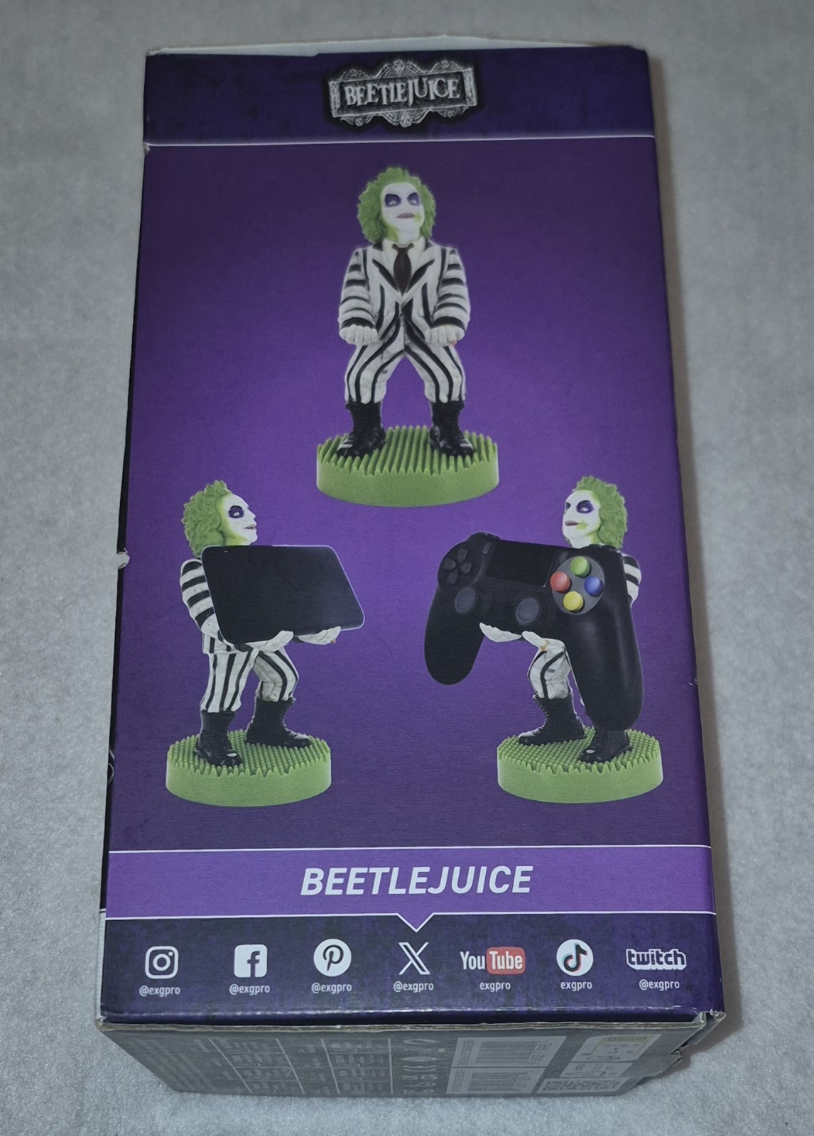 BEETLEJUICE Original CABLE GUYS -Controller & Phone Holder – NIB NEW
