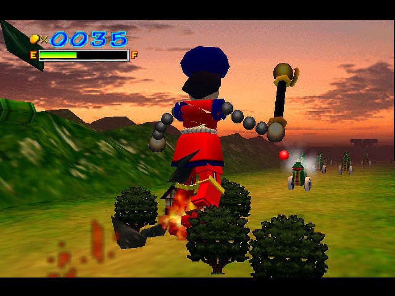 Mystical Ninja Starring Goemon Nintendo 64 N64 1998 Cartridge Retro Action Game
