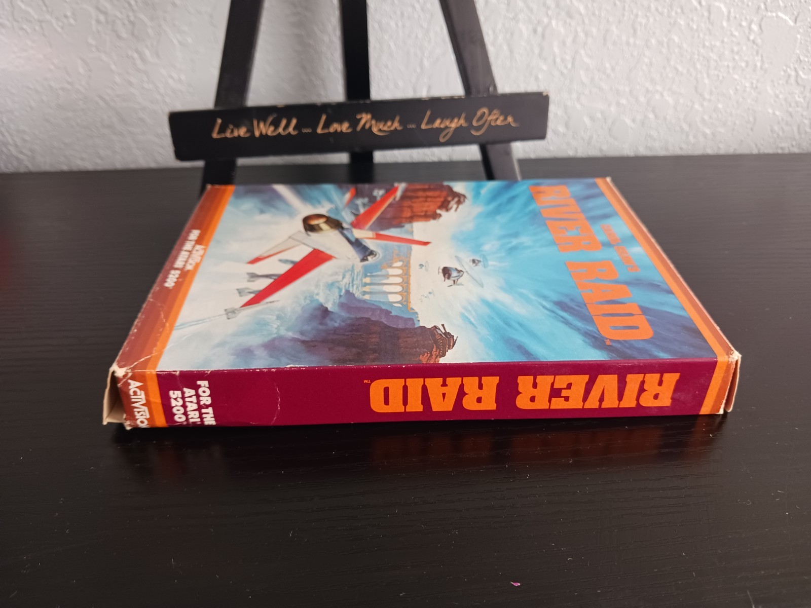 Carol Shaw’s River Raid Atari 5200 Activision W/ Catalog 1983 Vintage Tested