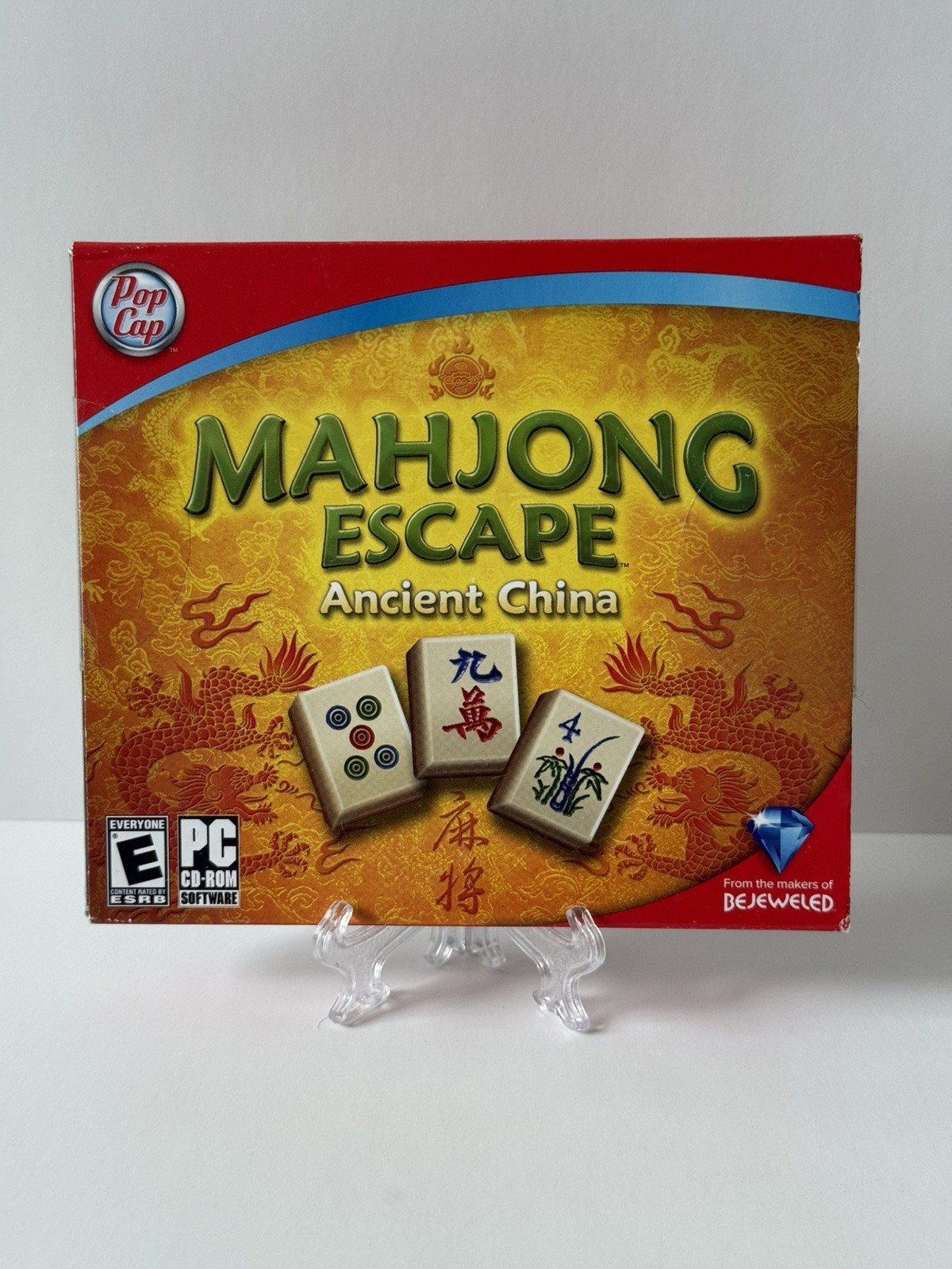 Mahjong Escape: Ancient China (PC CD-ROM, 2006, PopCap Games) New/Sealed