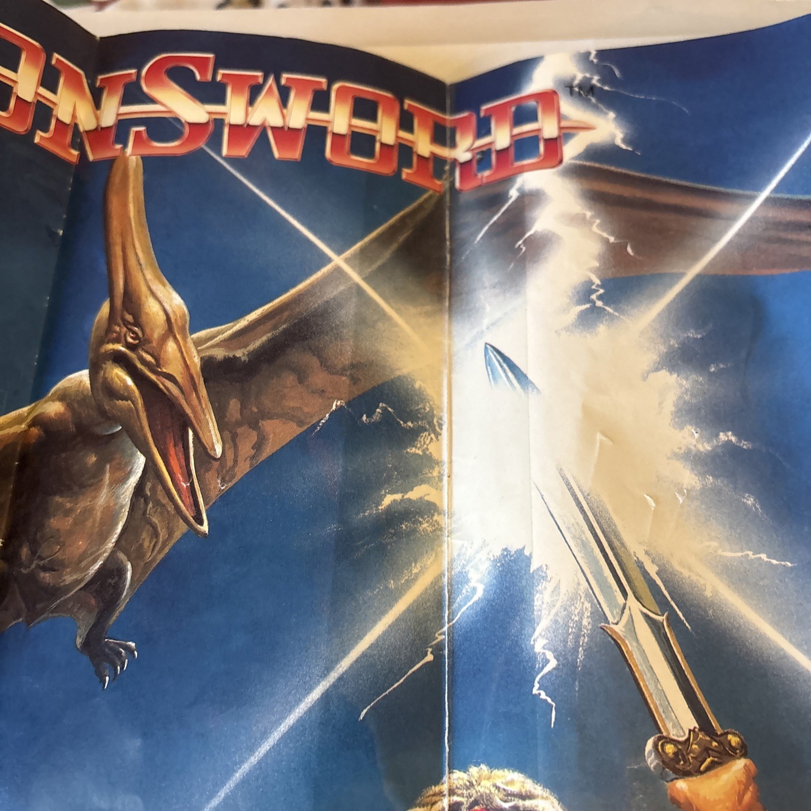 Nintendo Power #9 Poster Insert IronSword NES Willow Map 1989 Dual-Sided 19×16″