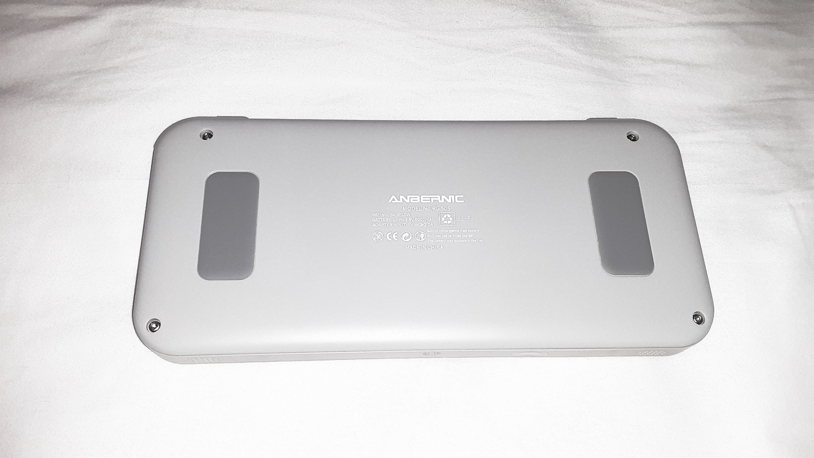 Near Mint Anbernic RG505 Handheld Game Console Android 12 in Gray, Super Clean!