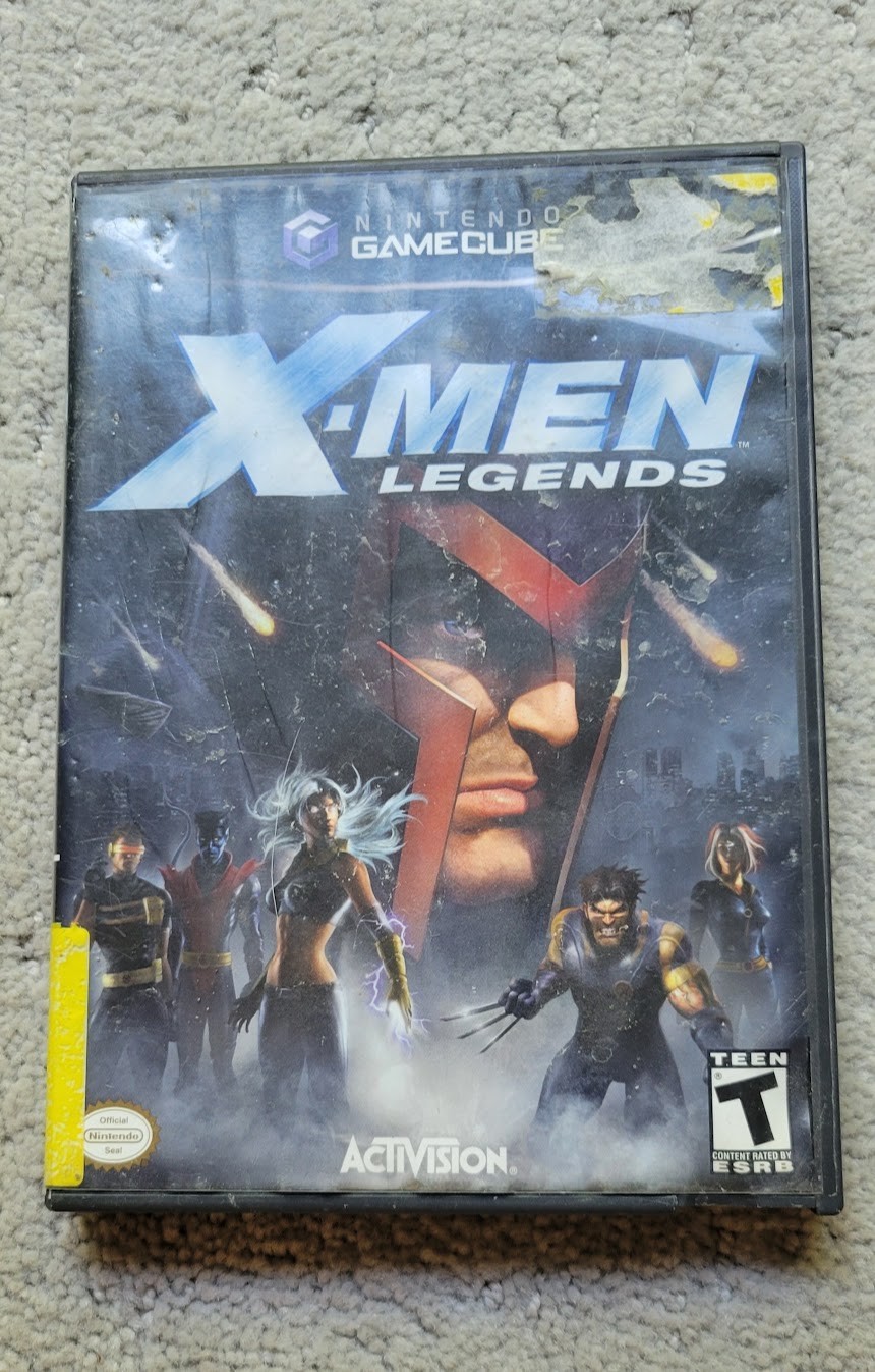 Activision X-Men Legends Nintendo GameCube Action RPG 2004 Manual Included