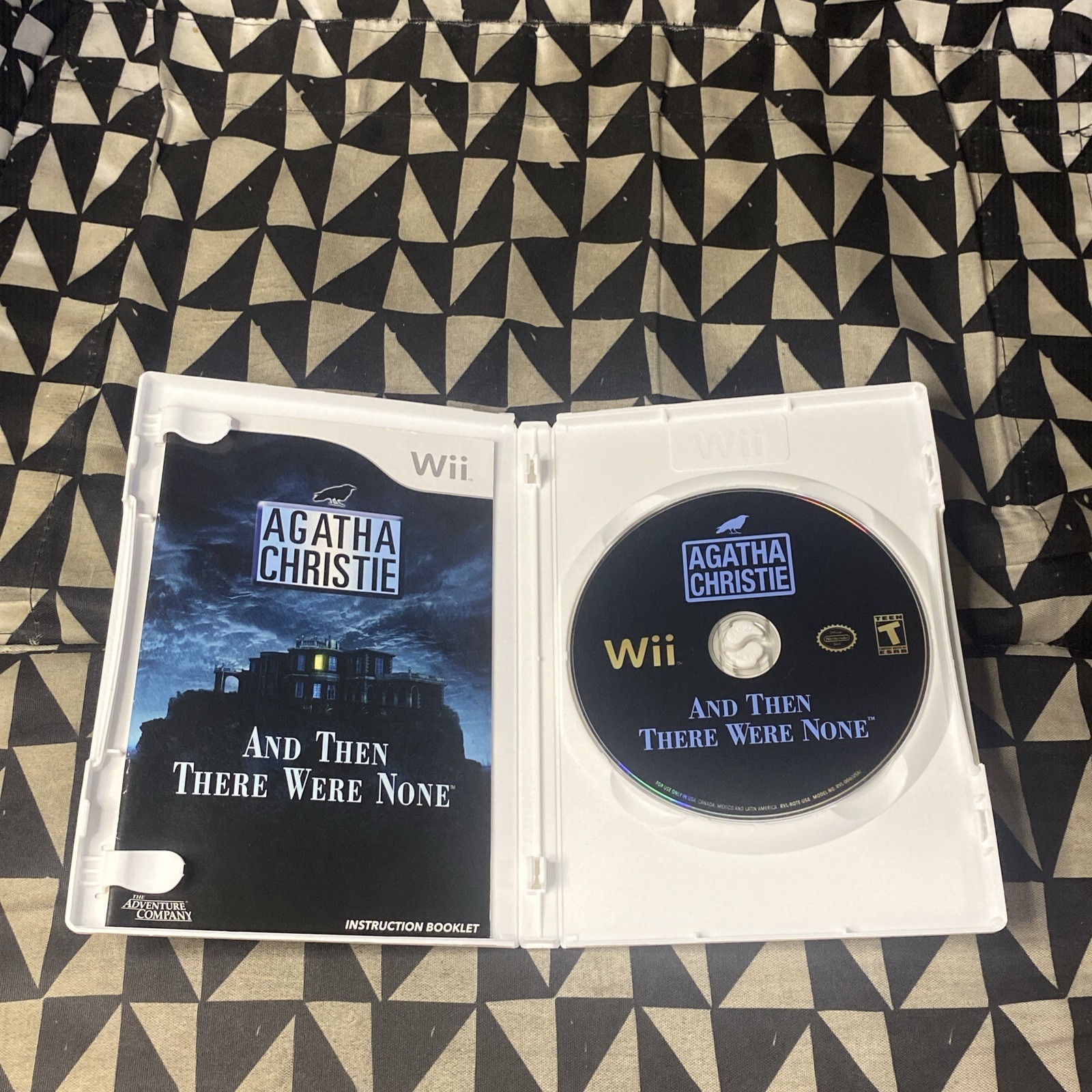 Agatha Christie: And Then There Were None (Nintendo Wii 2008) Complete W/ Manual