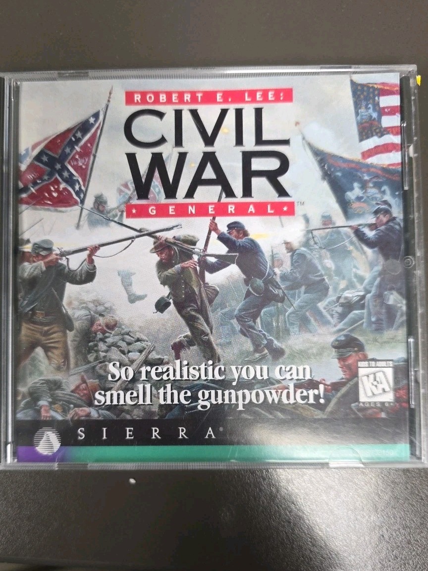 Robert E. Lee Civil War General PC Video Game Strategy Multiplayer