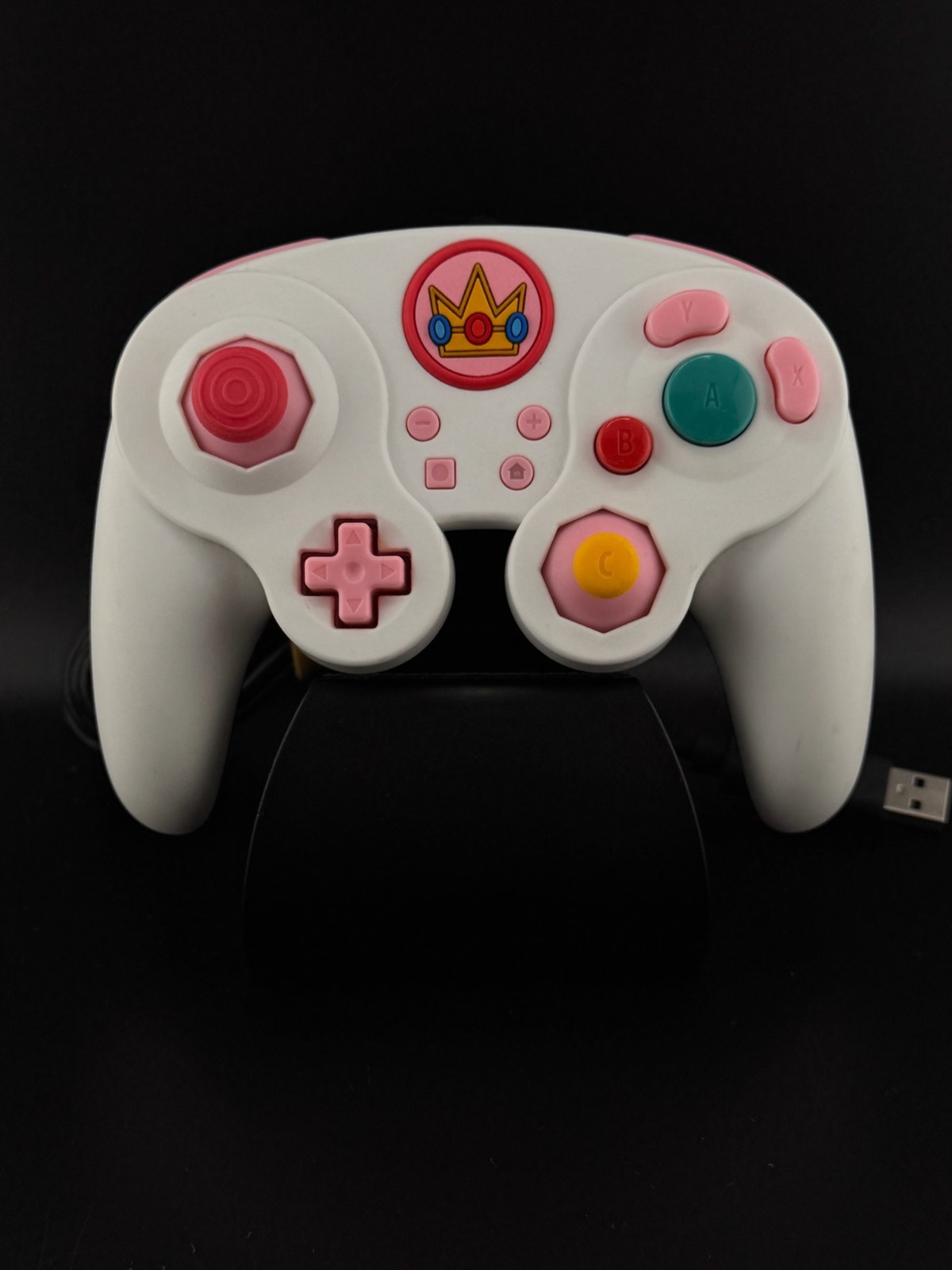 PDP Gaming Princess Peach Wired Fight Pad Pro Controller Nintendo Switch-Tested