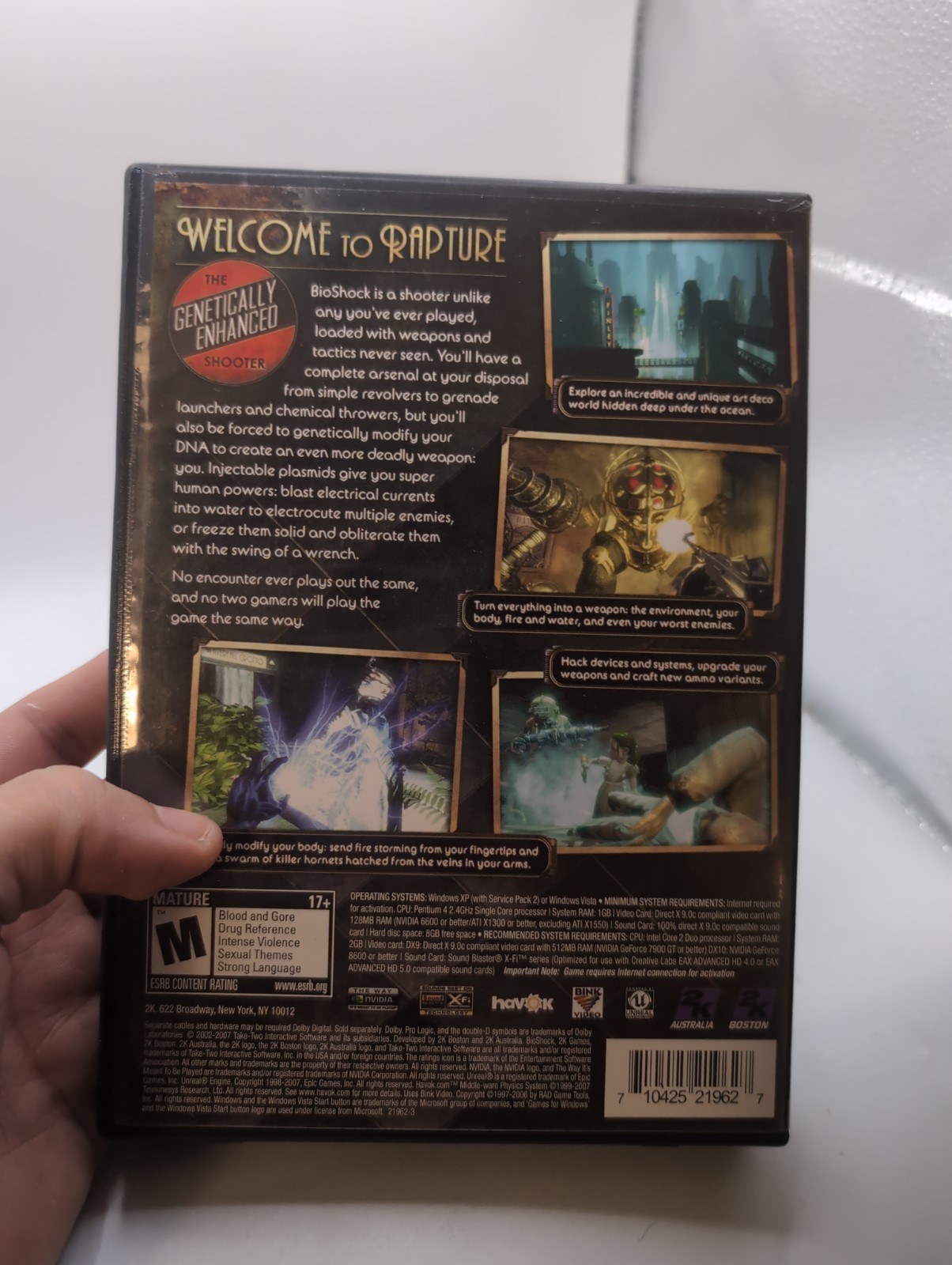 Bioshock PC Complete in Box w/ Slipcover