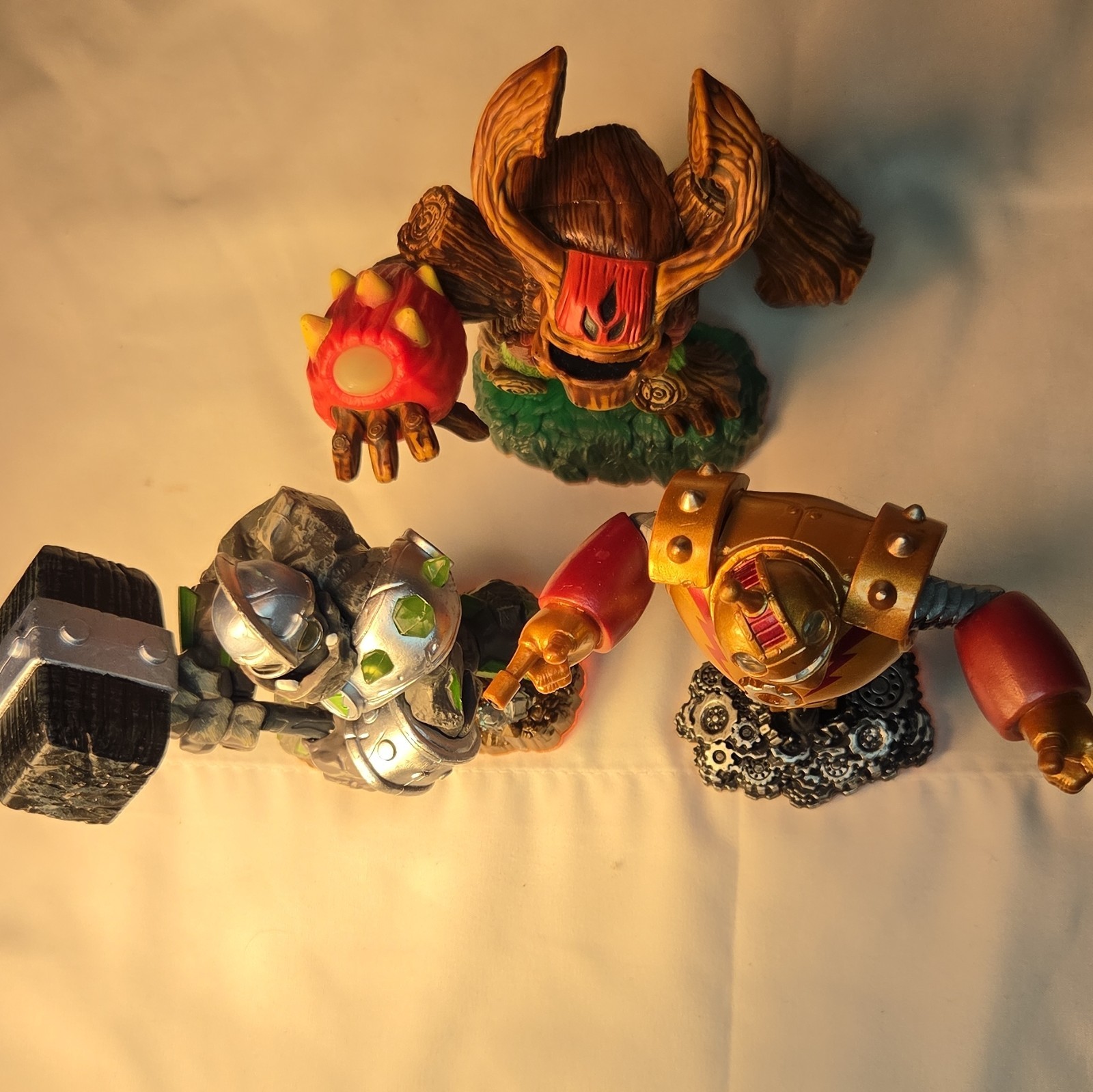 Activision Skylanders Spyro’s Adventure Figure Lot (3) Boomer/Stump/Crusher